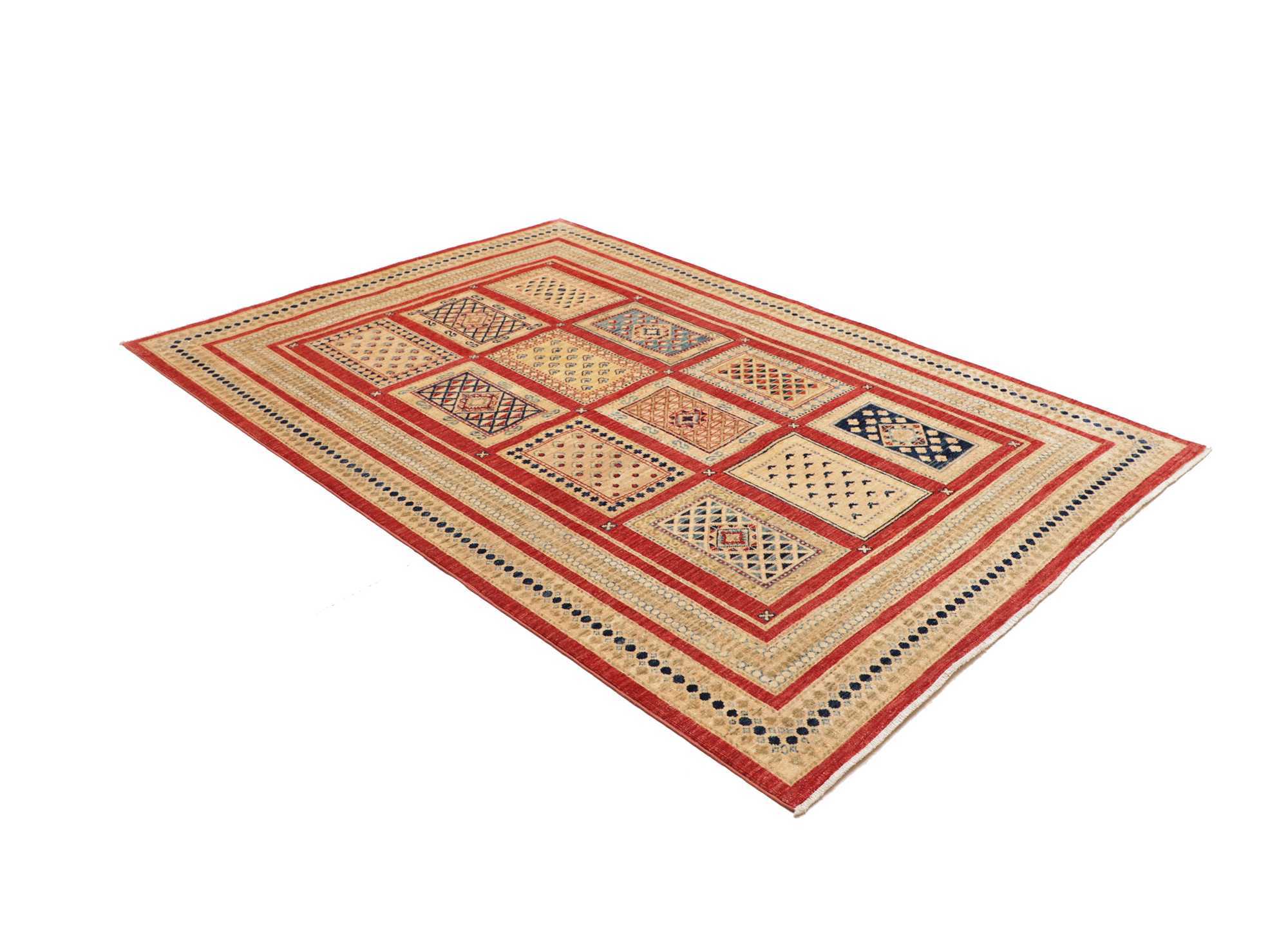 Bakhtiari Feldermuster Teppich | 225 cm x 153 cm | Nr. 12-473910