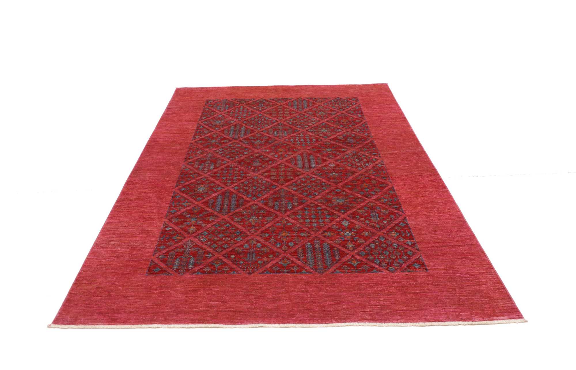 Bakhtiari Feldermuster Teppich | 226 cm x 165 cm | Nr. 12-473978