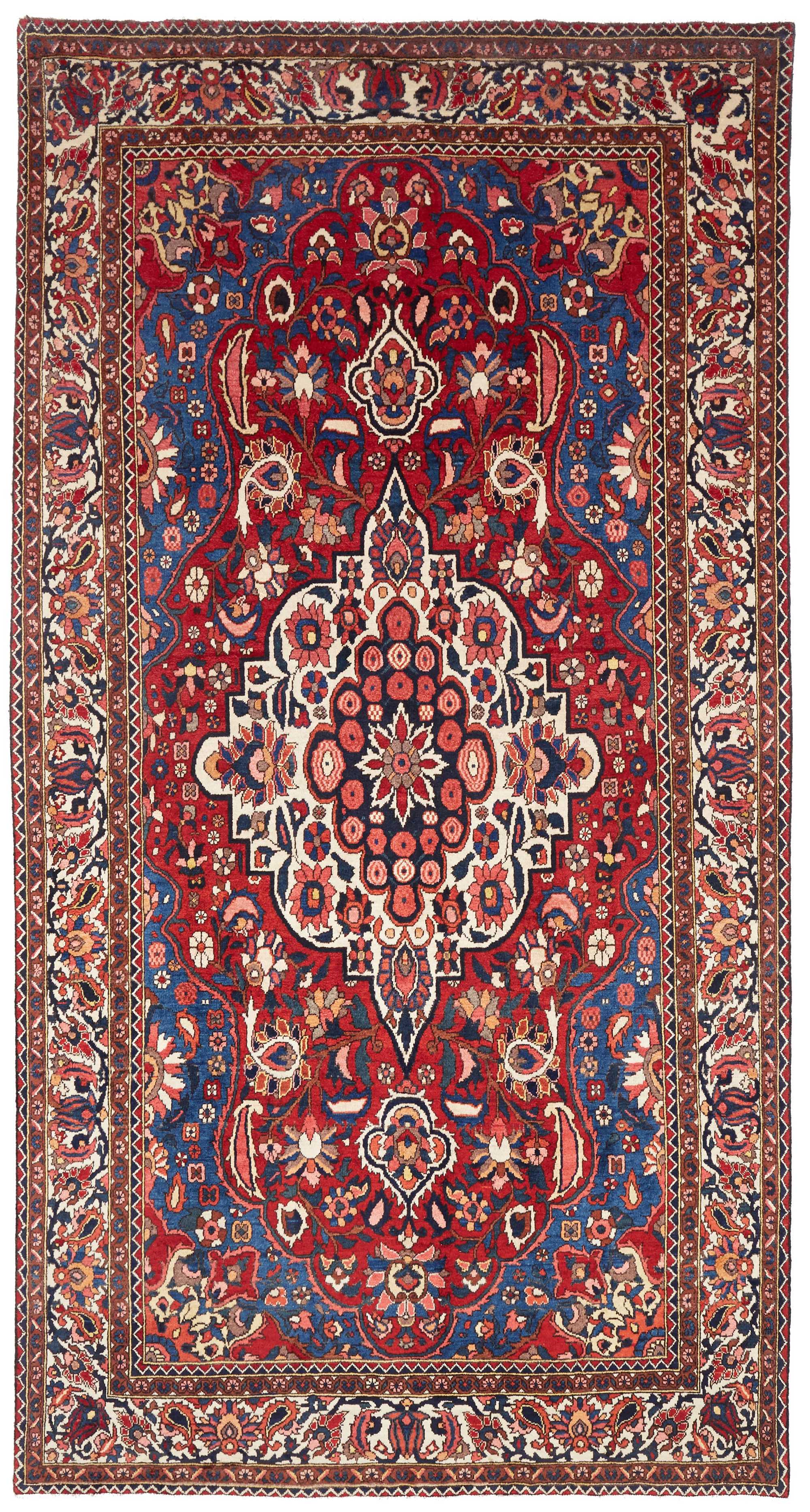 Bakhtiari Feldermuster Teppich | 322 cm x 168 cm | Nr. 12-476676