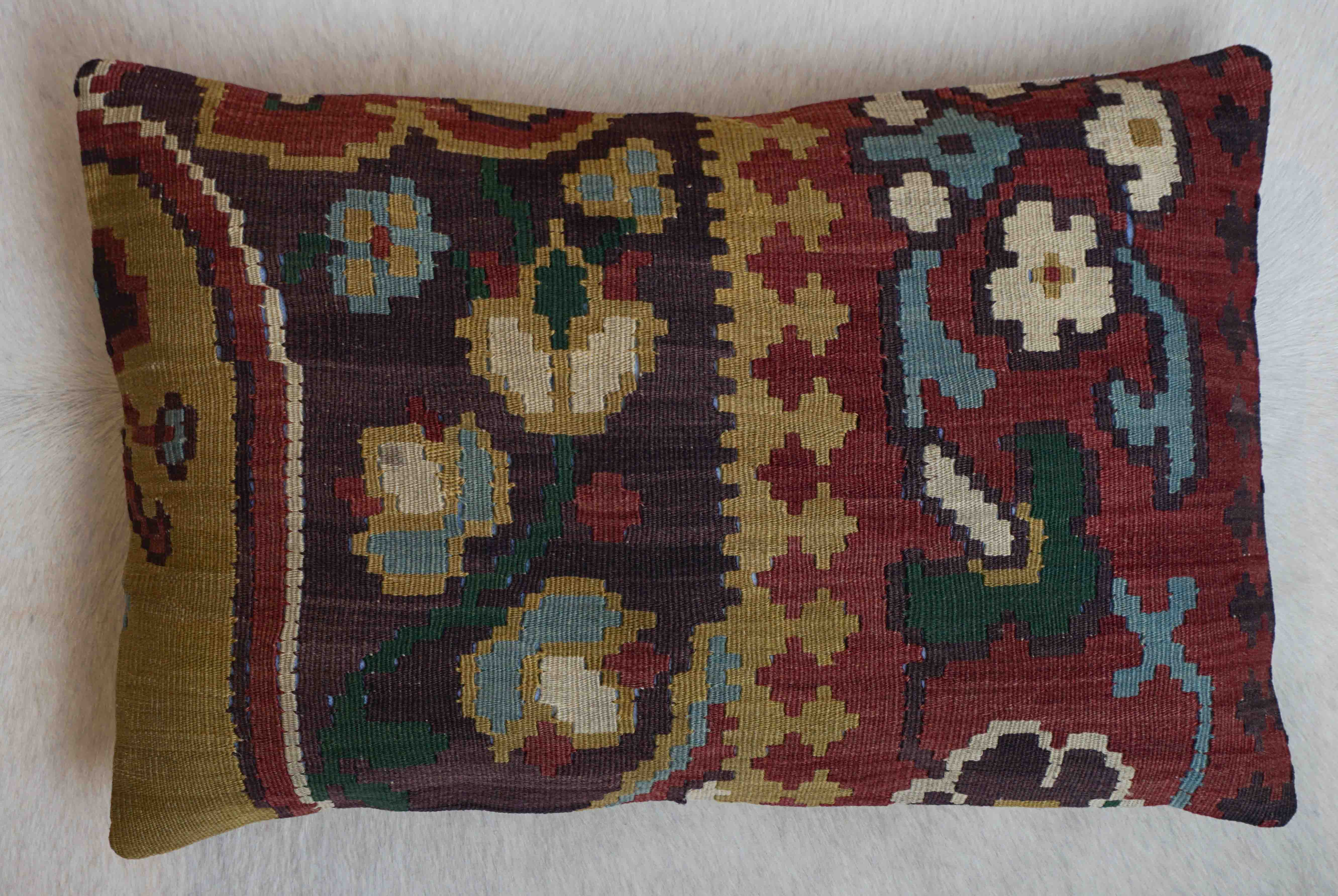 Kelim Kissen | 60 cm x 40 cm | Nr. K_8582