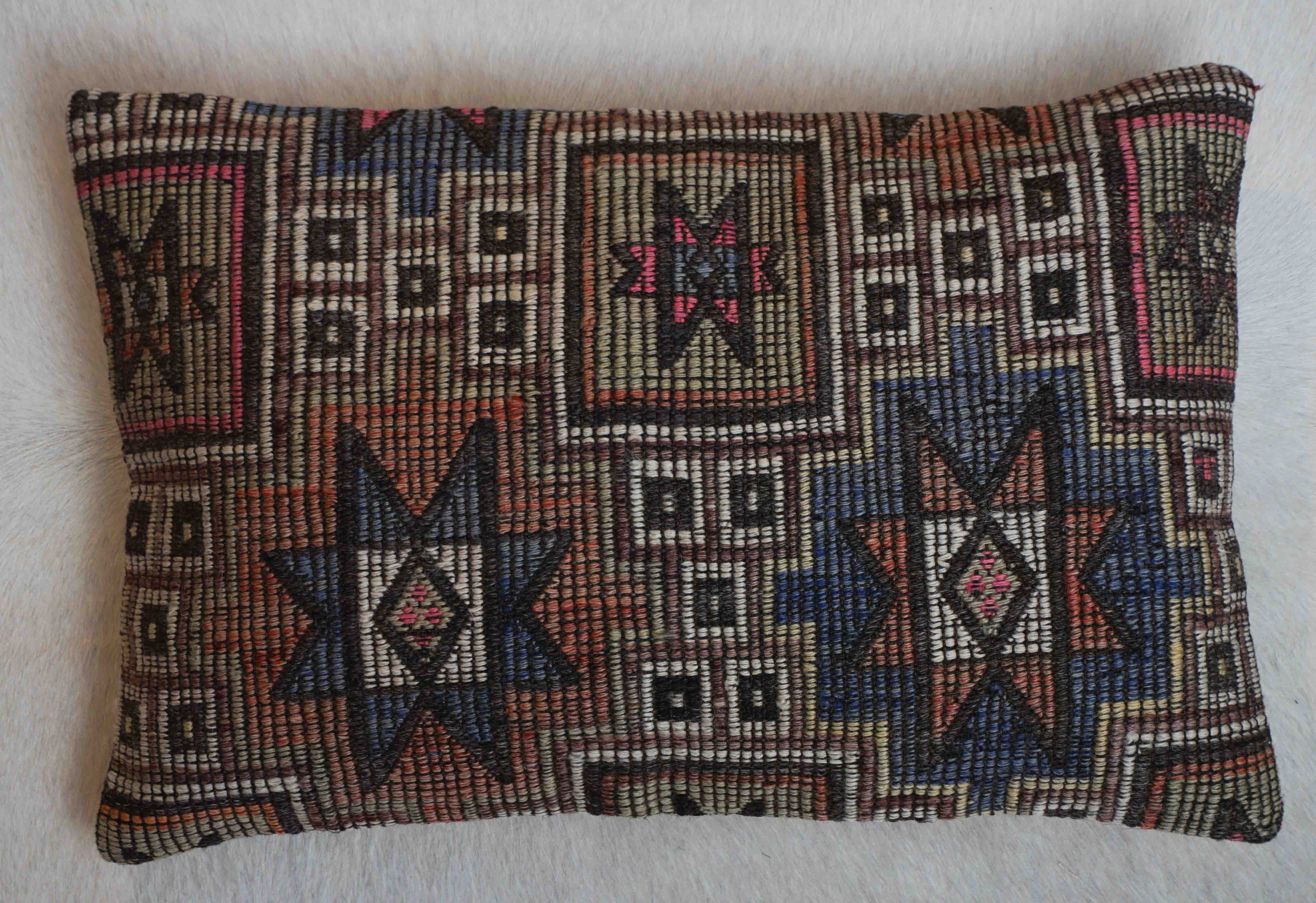 Kelim Kissen | 60 cm x 40 cm | Nr. K_8587