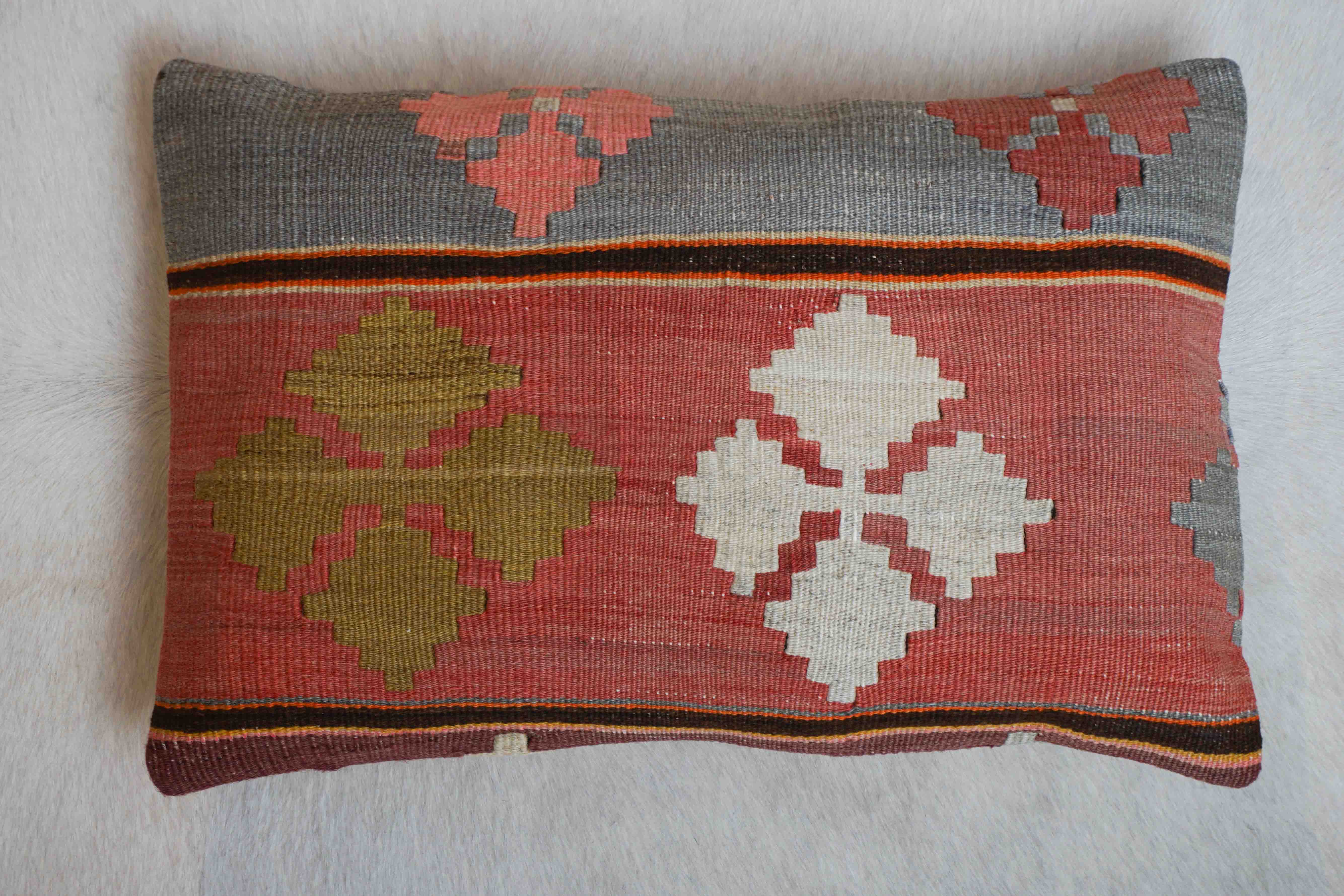 Kelim Kissen | 60 cm x 40 cm | Nr. K_8594