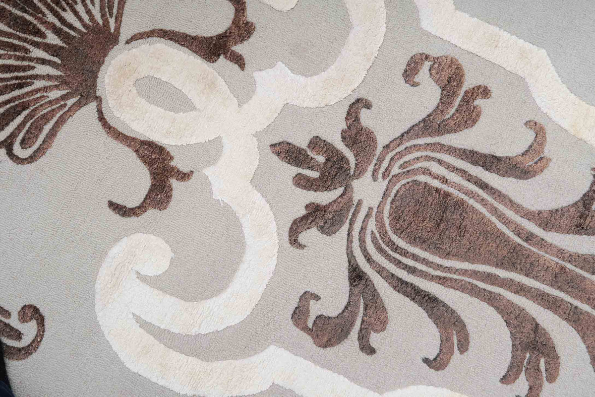 Handgetufteter Moderner Designer Teppich | 295 cm x 192 cm | Nr. Z-2007