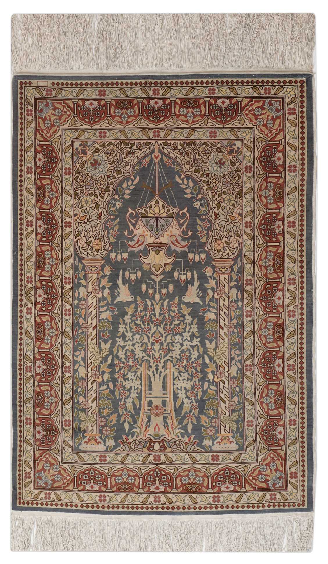 Hereke aus reiner Seide | 97 cm x 66 cm | Nr. Z-2673