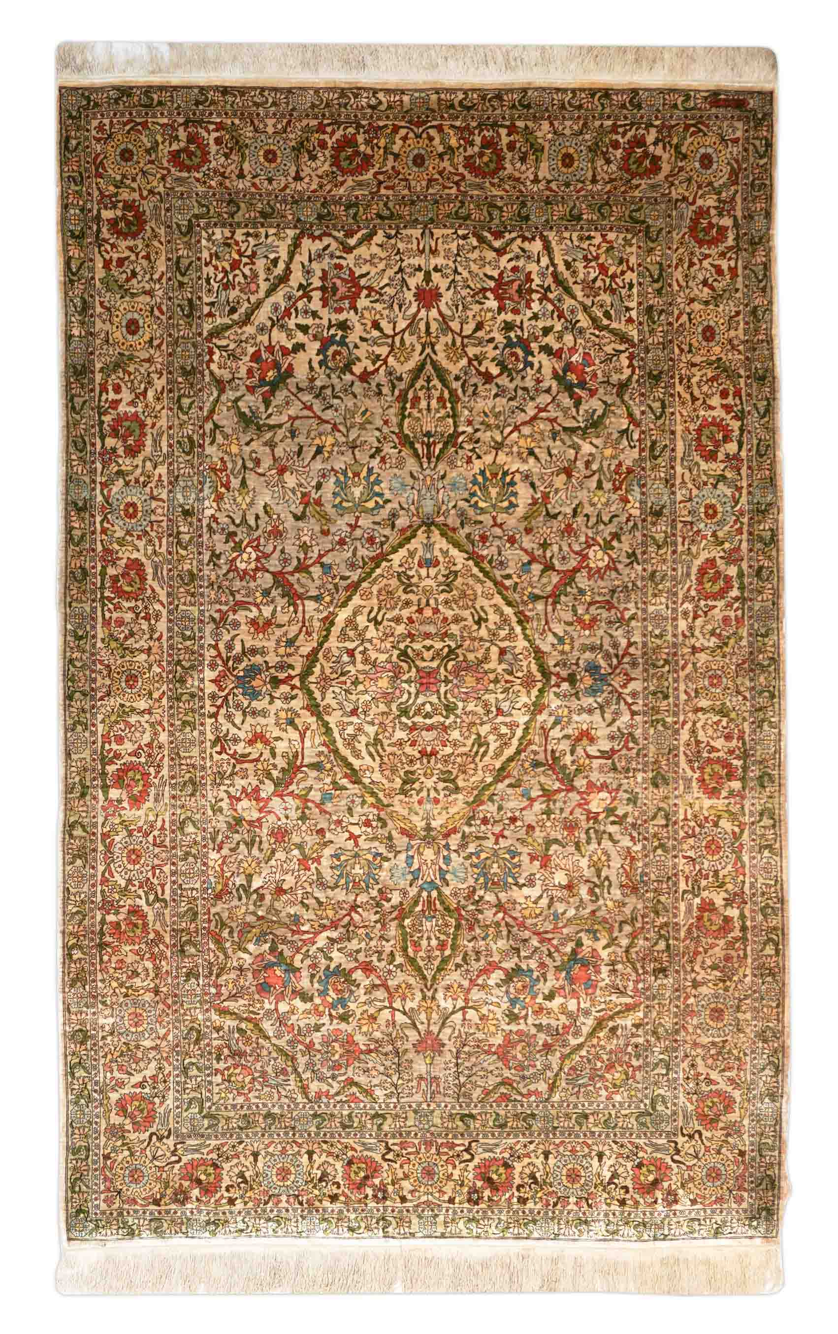 Hereke aus reiner Seide | 193 cm x 120 cm | Nr. Z-2675