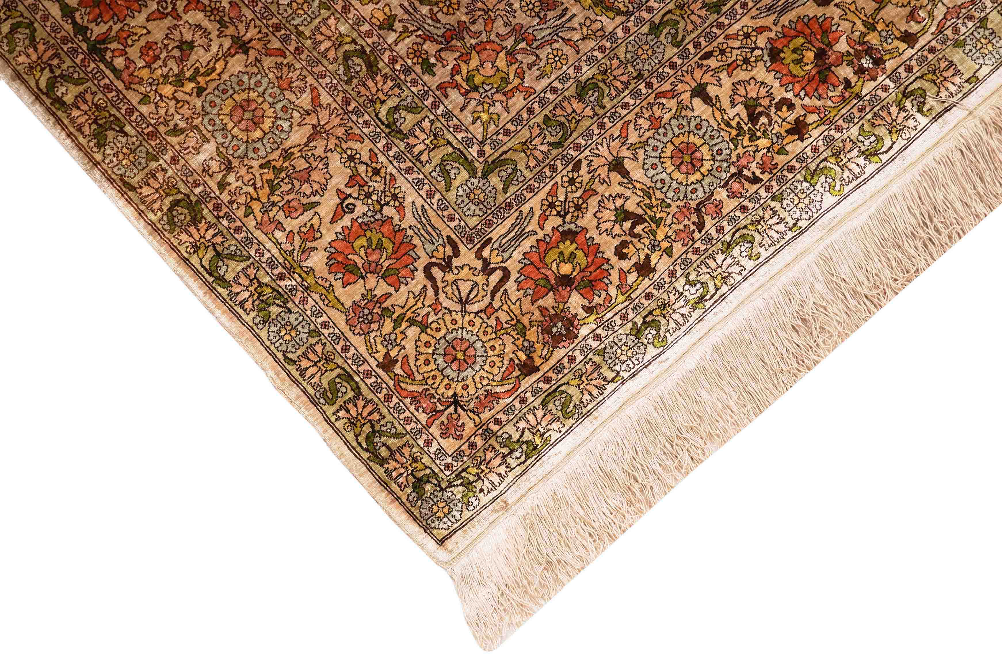 Hereke aus reiner Seide | 193 cm x 120 cm | Nr. Z-2675