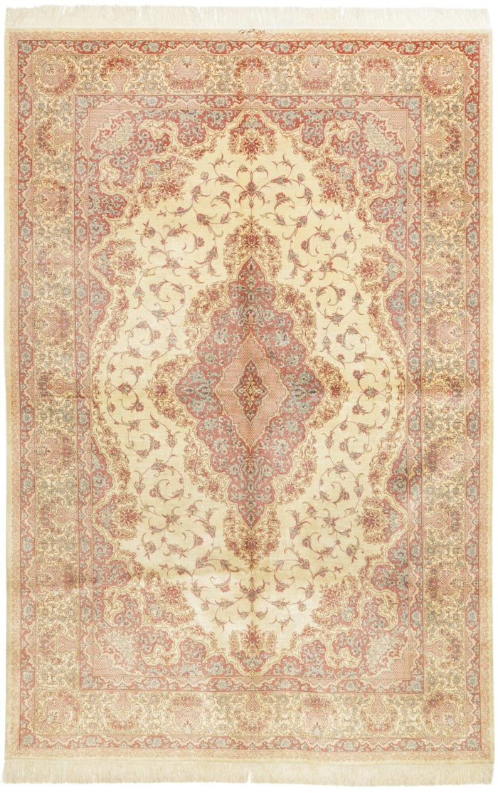 Ghom aus reiner Seide | 242 cm x 158 cm | Nr. Z-2784