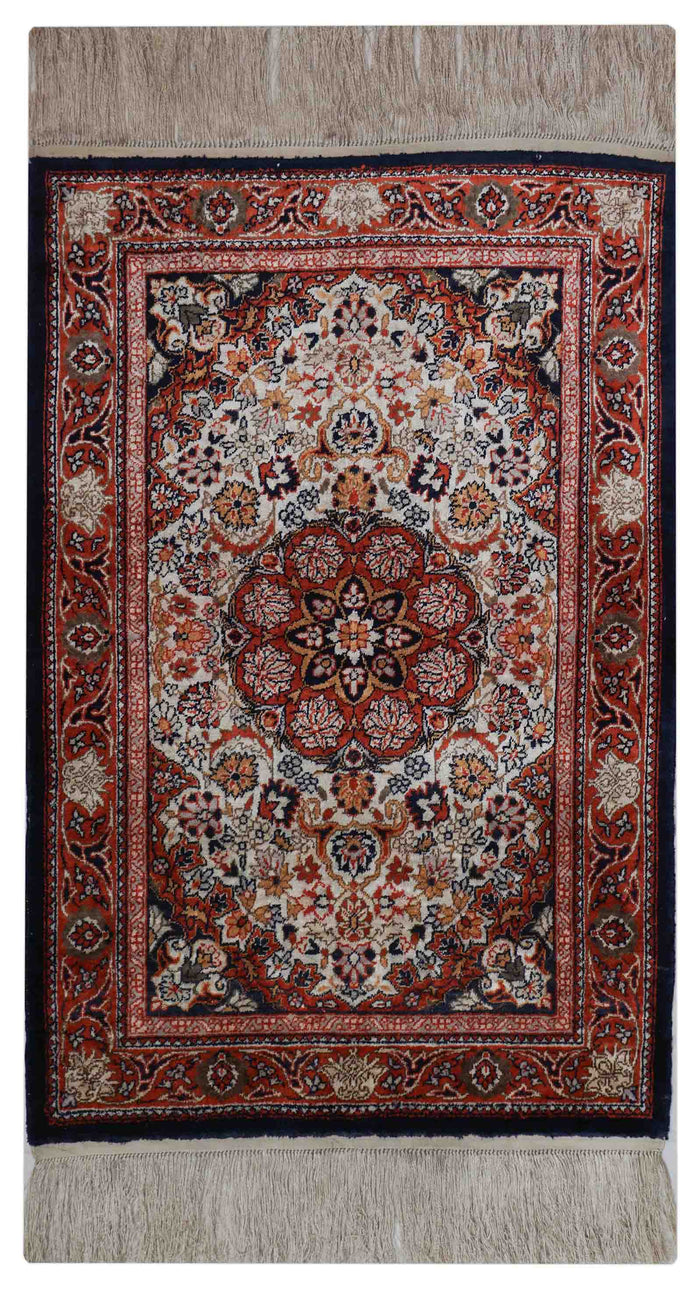 Chinesischer Keshan aus reiner Seide | 95 cm x 62 cm | Nr. Z-2804