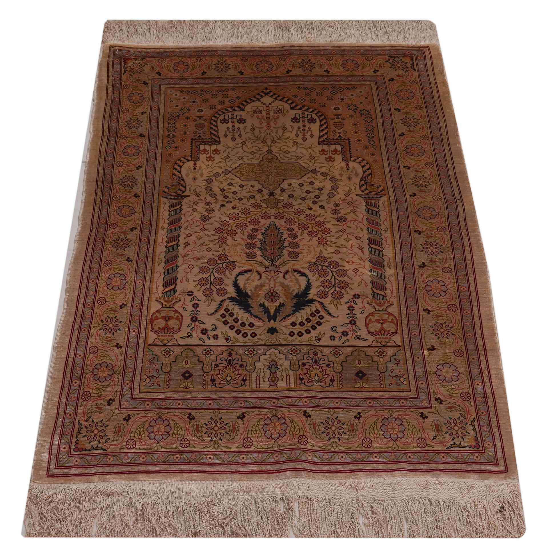 Hereke aus reiner Seide | 102 cm x 67 cm | Nr. Z-2810
