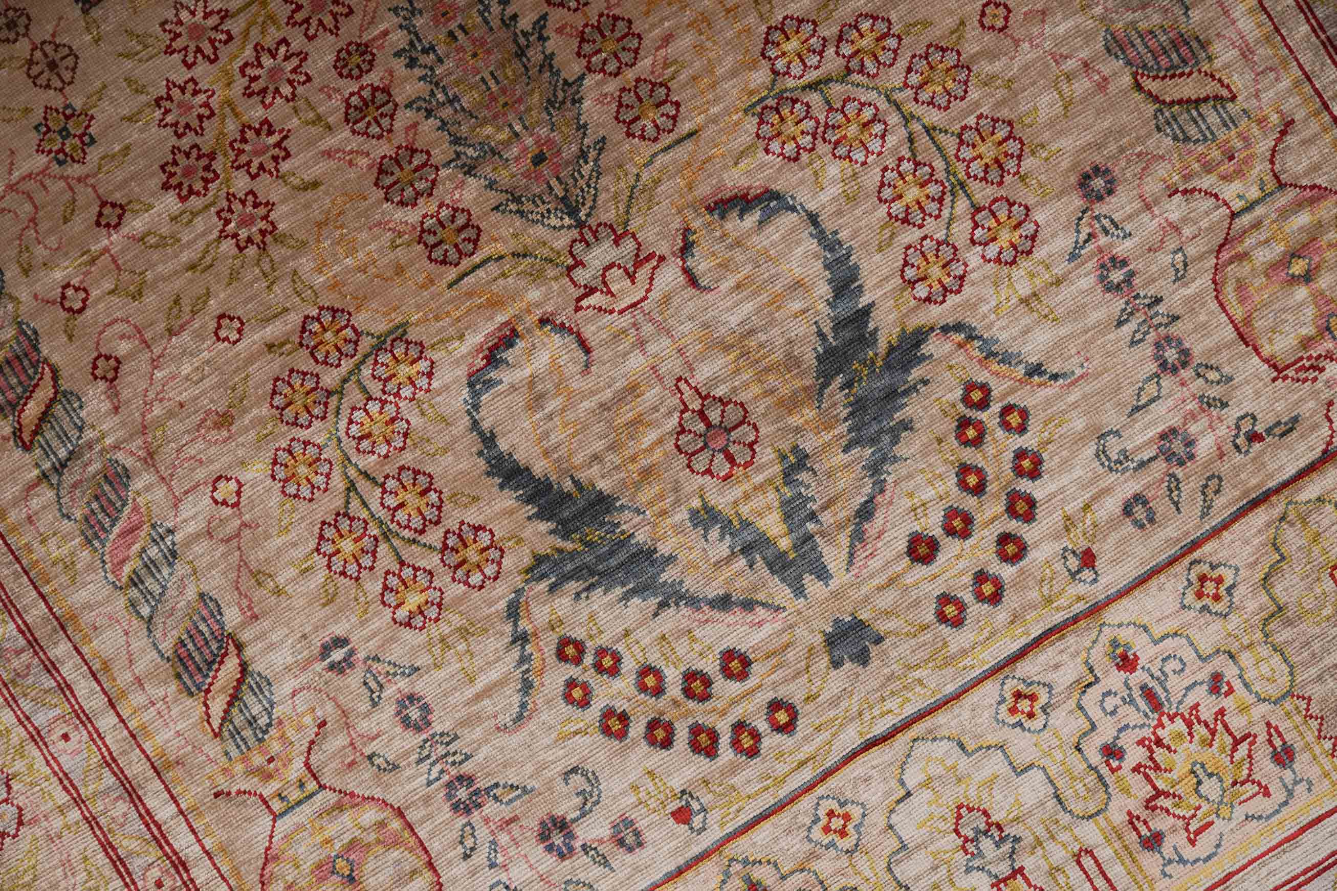 Hereke aus reiner Seide | 102 cm x 67 cm | Nr. Z-2810