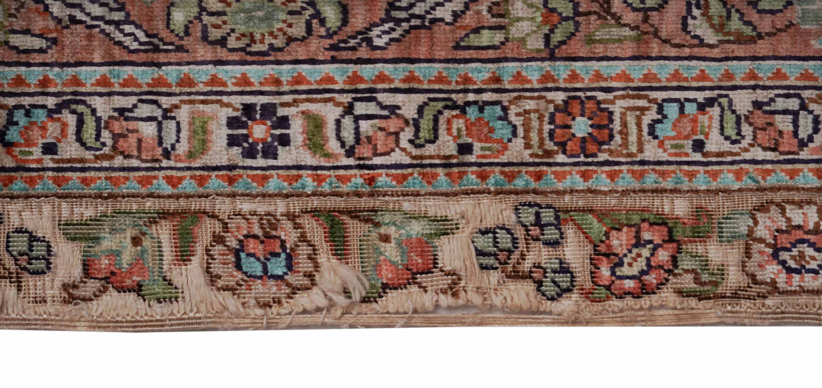 Chinesischer Hereke aus reiner Seide | 123 cm x 77 cm | Nr. Z-2811