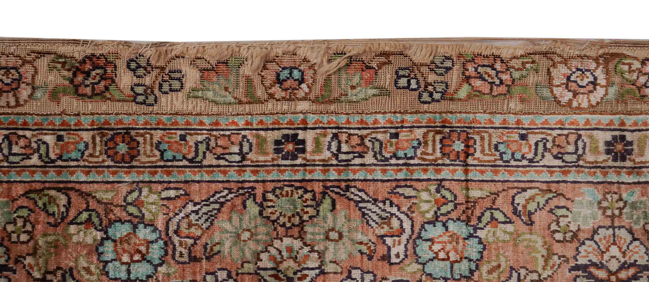 Chinesischer Hereke aus reiner Seide | 123 cm x 77 cm | Nr. Z-2811