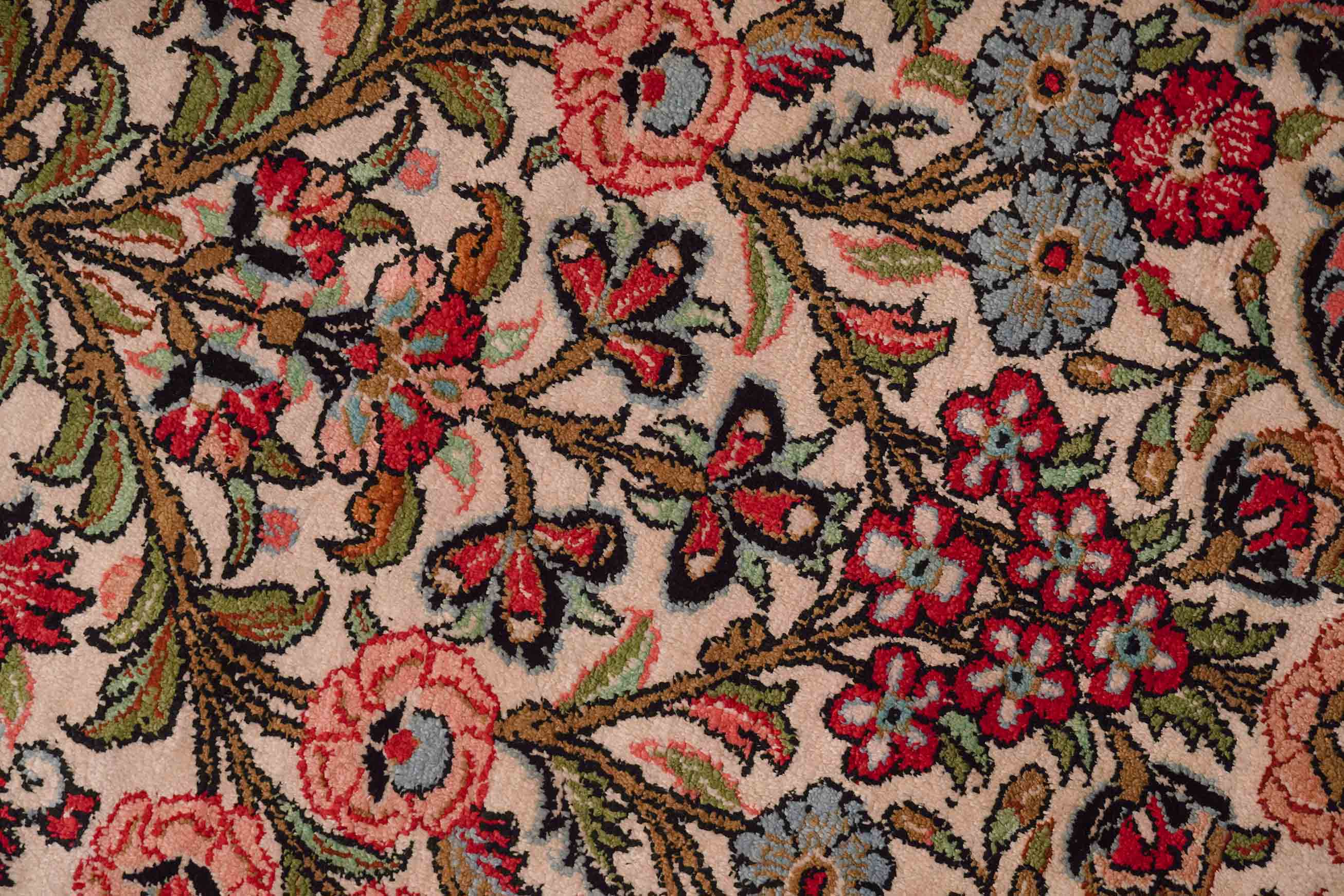 Ghom aus reiner Seide | 81 cm x 61 cm | Nr. Z-2814