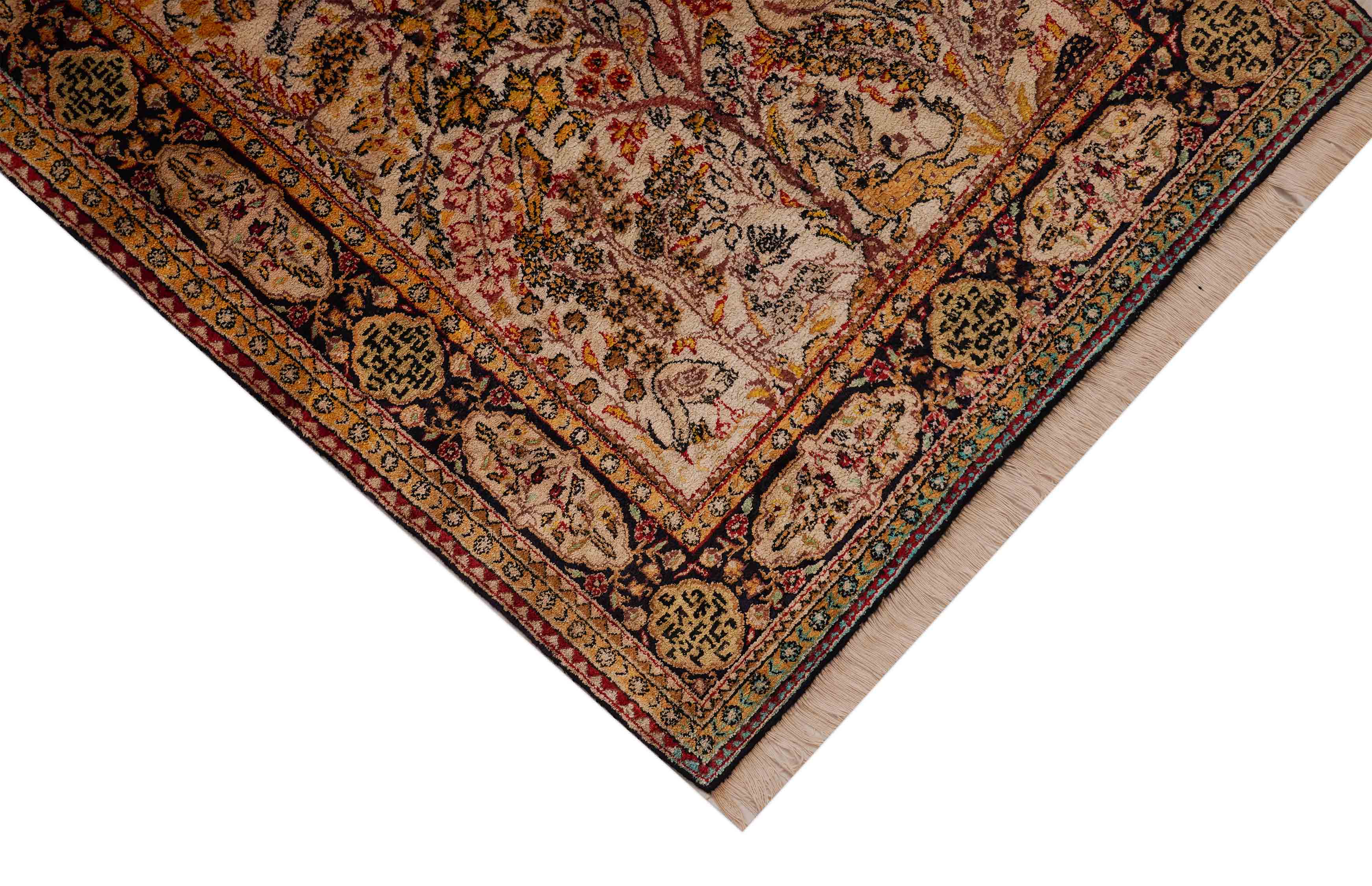 Ghom aus reiner Seide | 133 cm x 85 cm | Nr. Z-2818