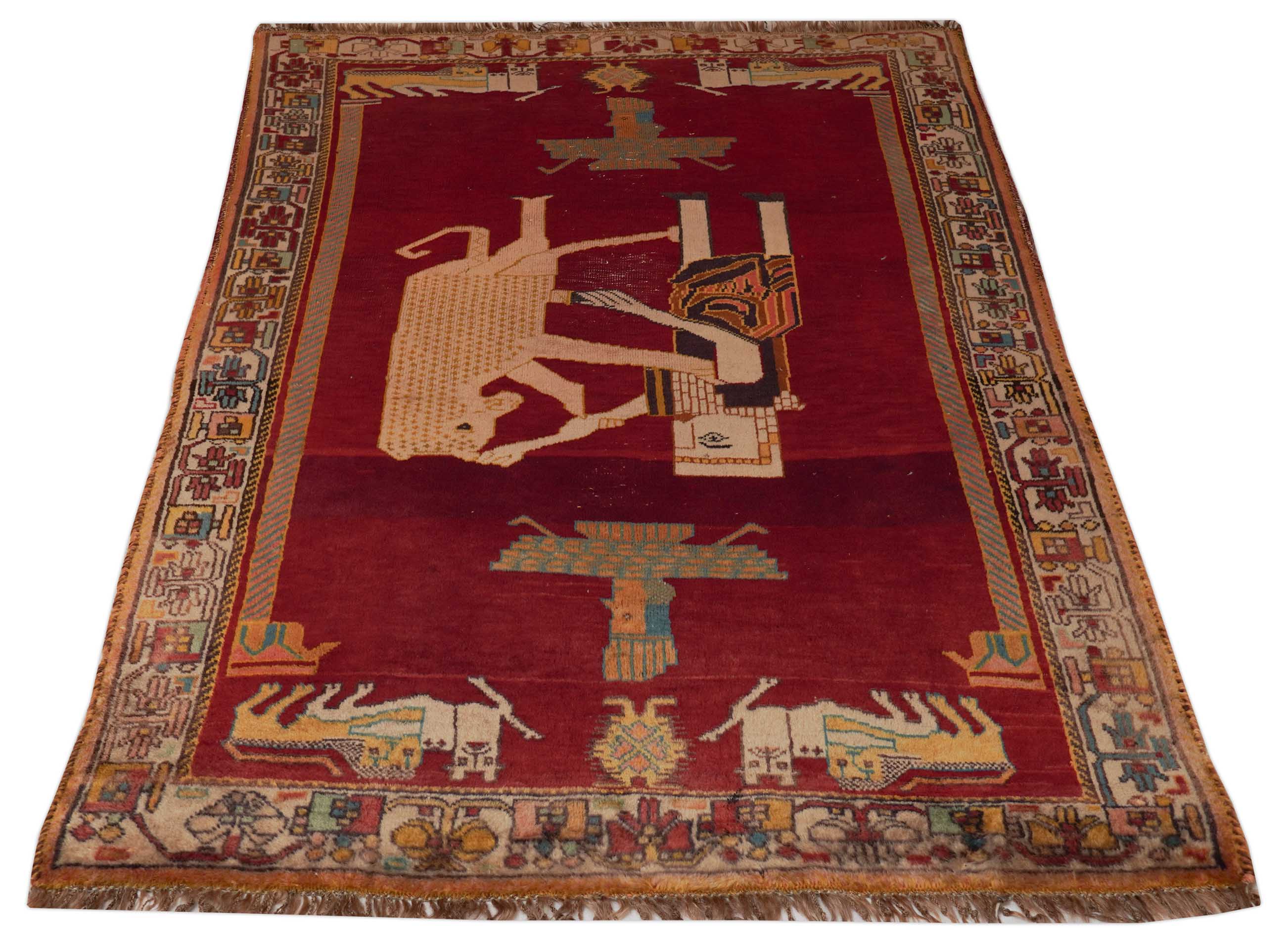 Bild vom Alter Afshari Teppich - 3