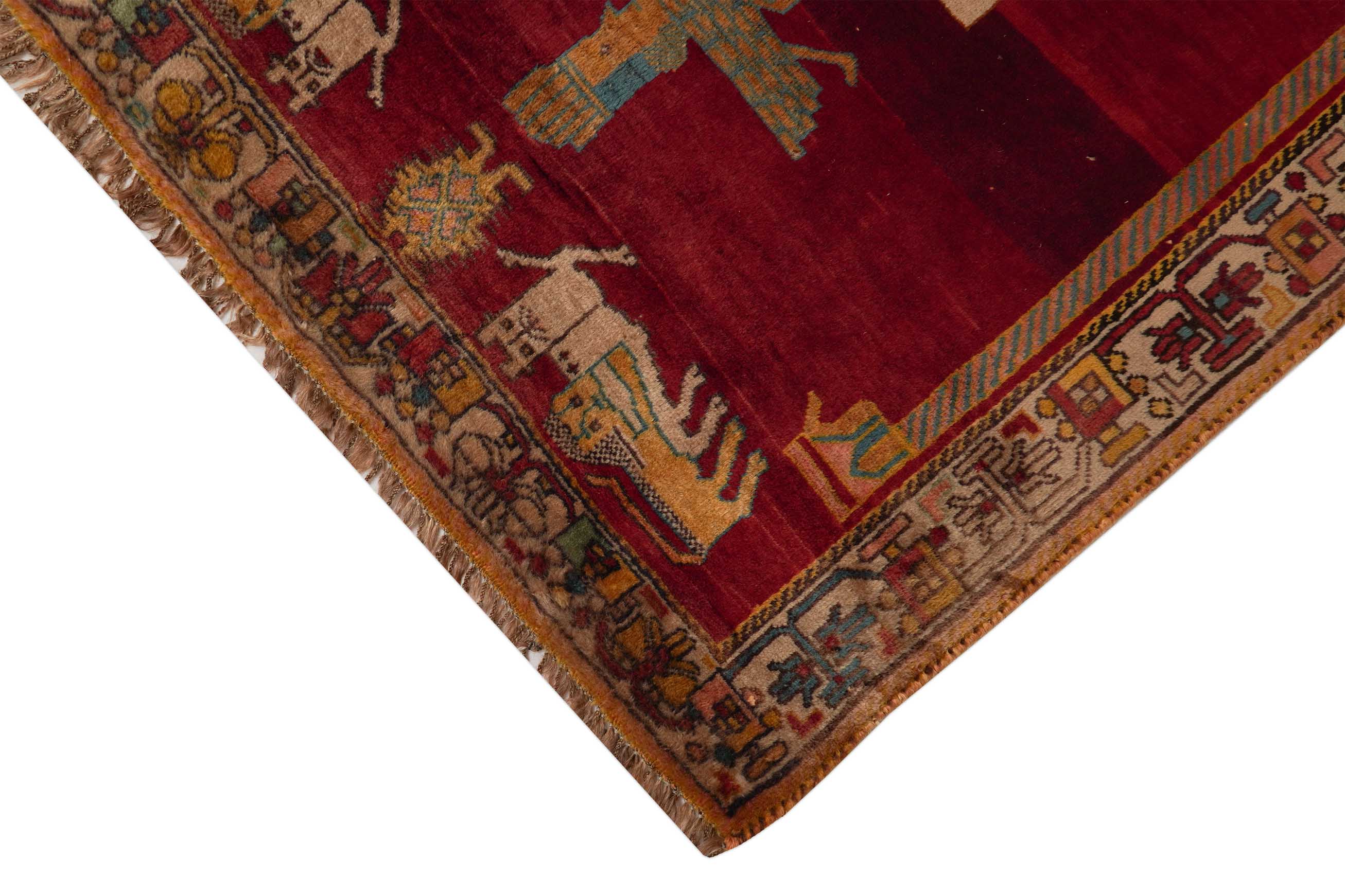 Bild vom Alter Afshari Teppich - 5