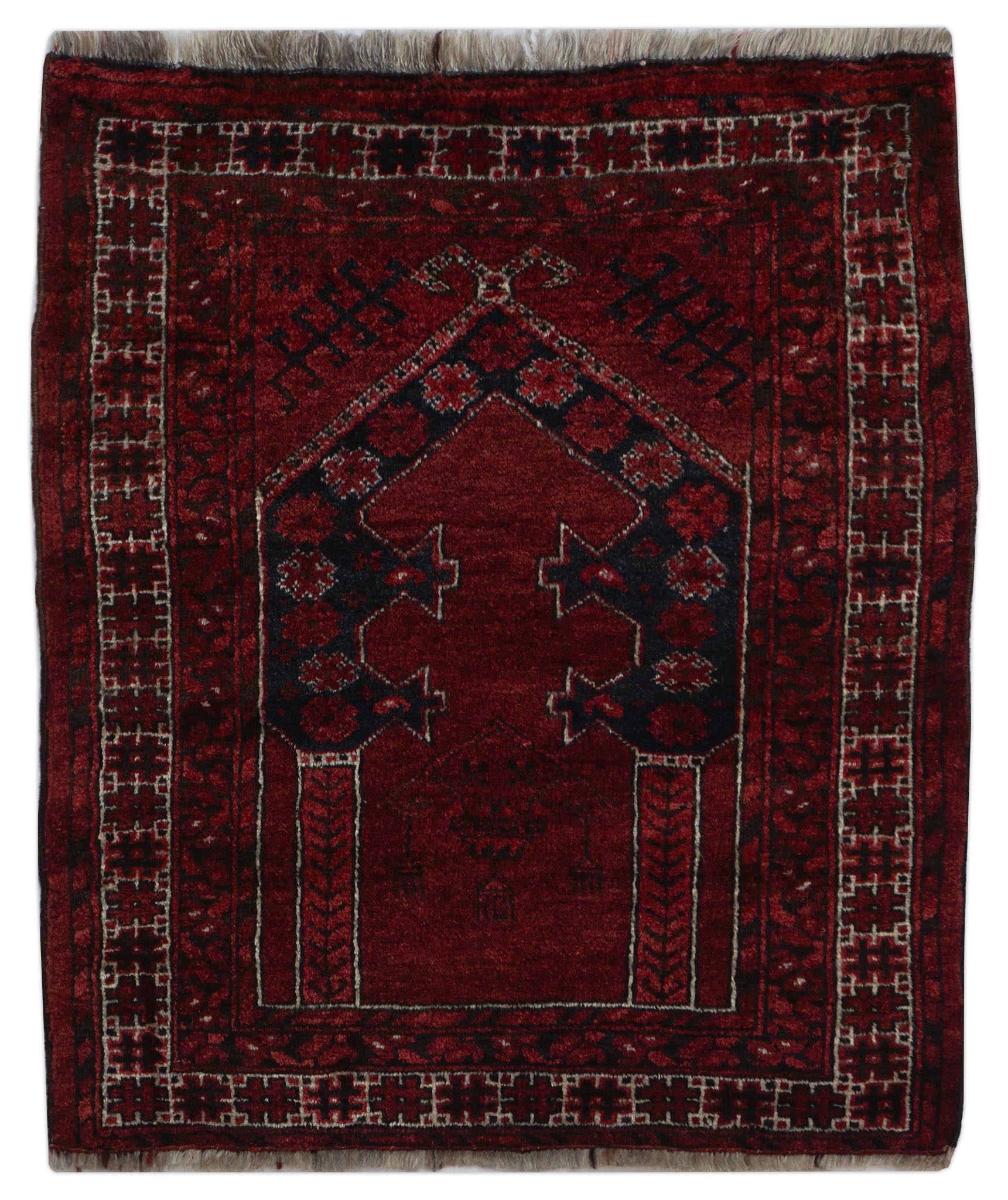 Bild vom Alter Afghan Teppich - 1