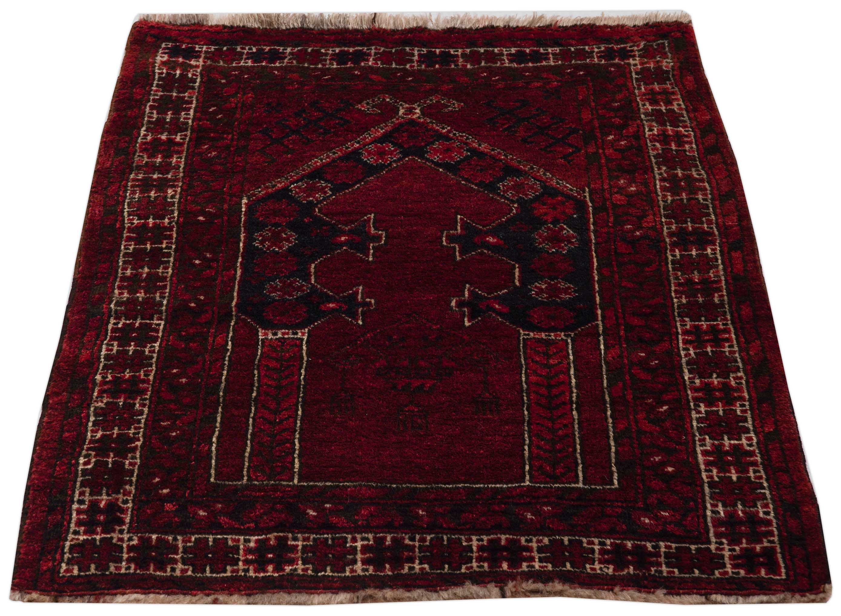 Bild vom Alter Afghan Teppich - 4