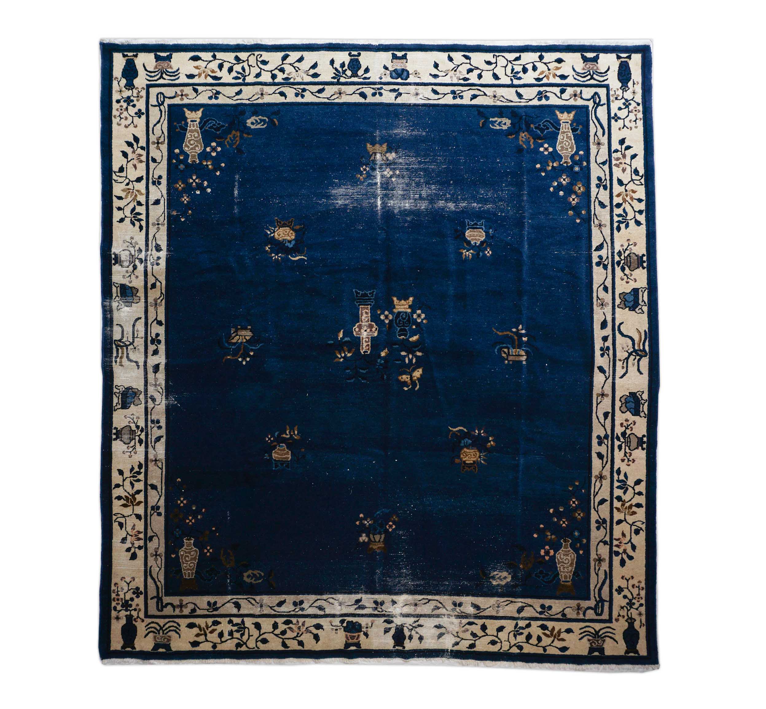 Antiker China Teppich | 301 cm x 272 cm | Nr. Z-2915