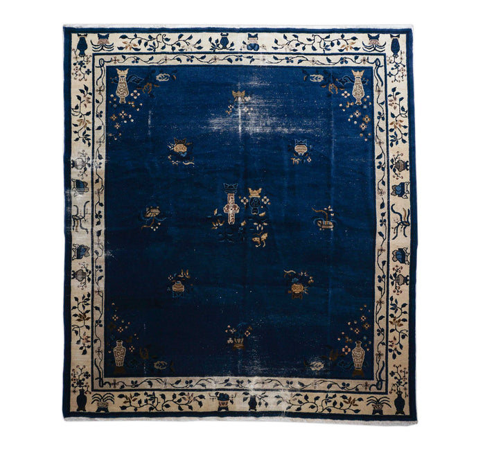 Antiker China Teppich | 301 cm x 272 cm | Nr. Z-2915