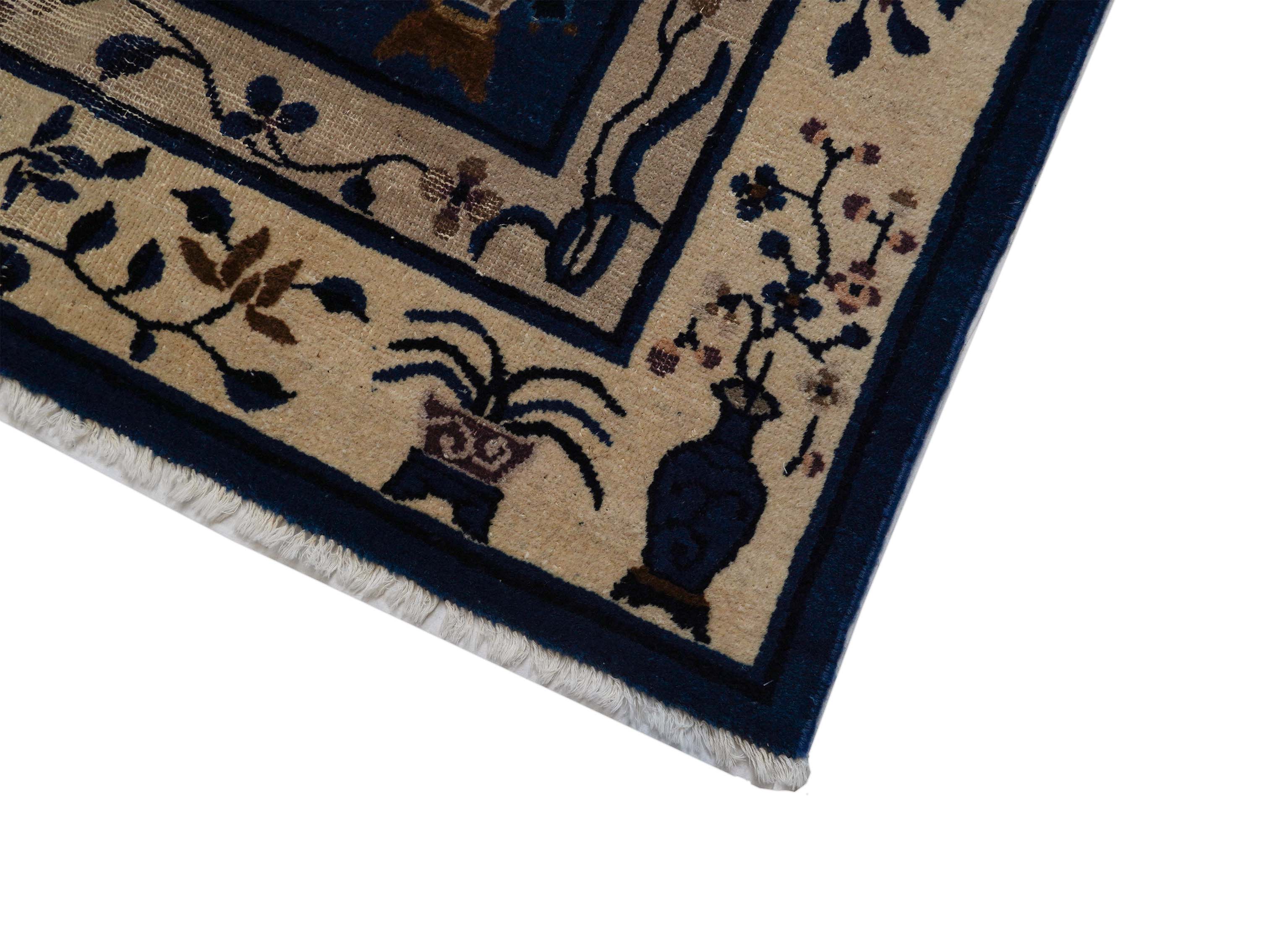 Antiker China Teppich | 301 cm x 272 cm | Nr. Z-2915