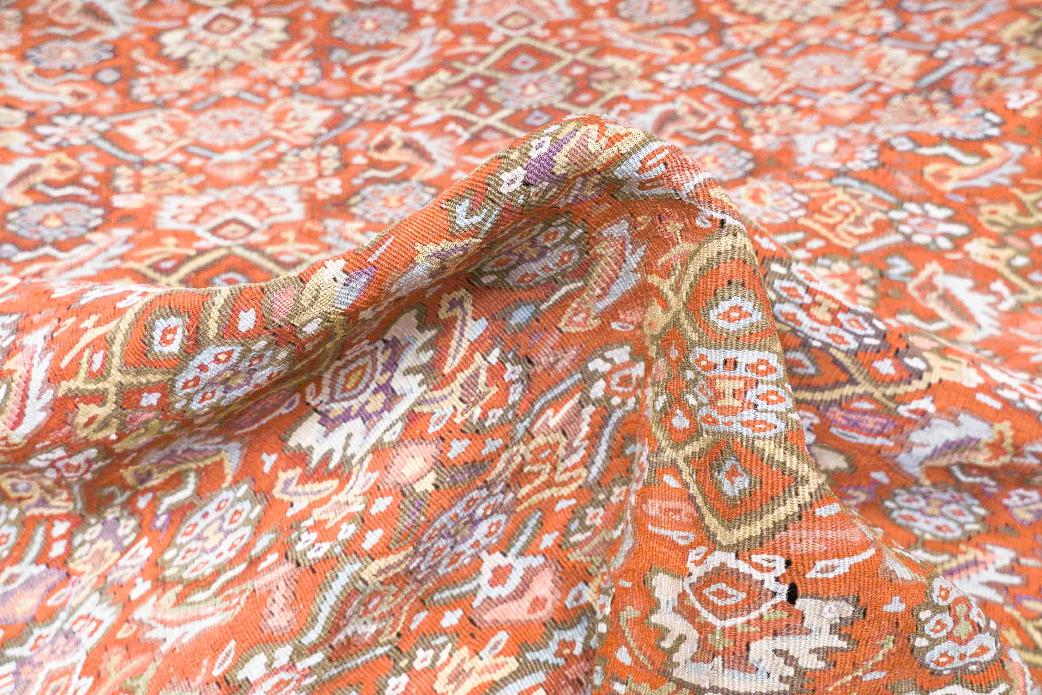 Antiker Senneh Kelim | 182 cm x 134 cm | Nr. Z-3264