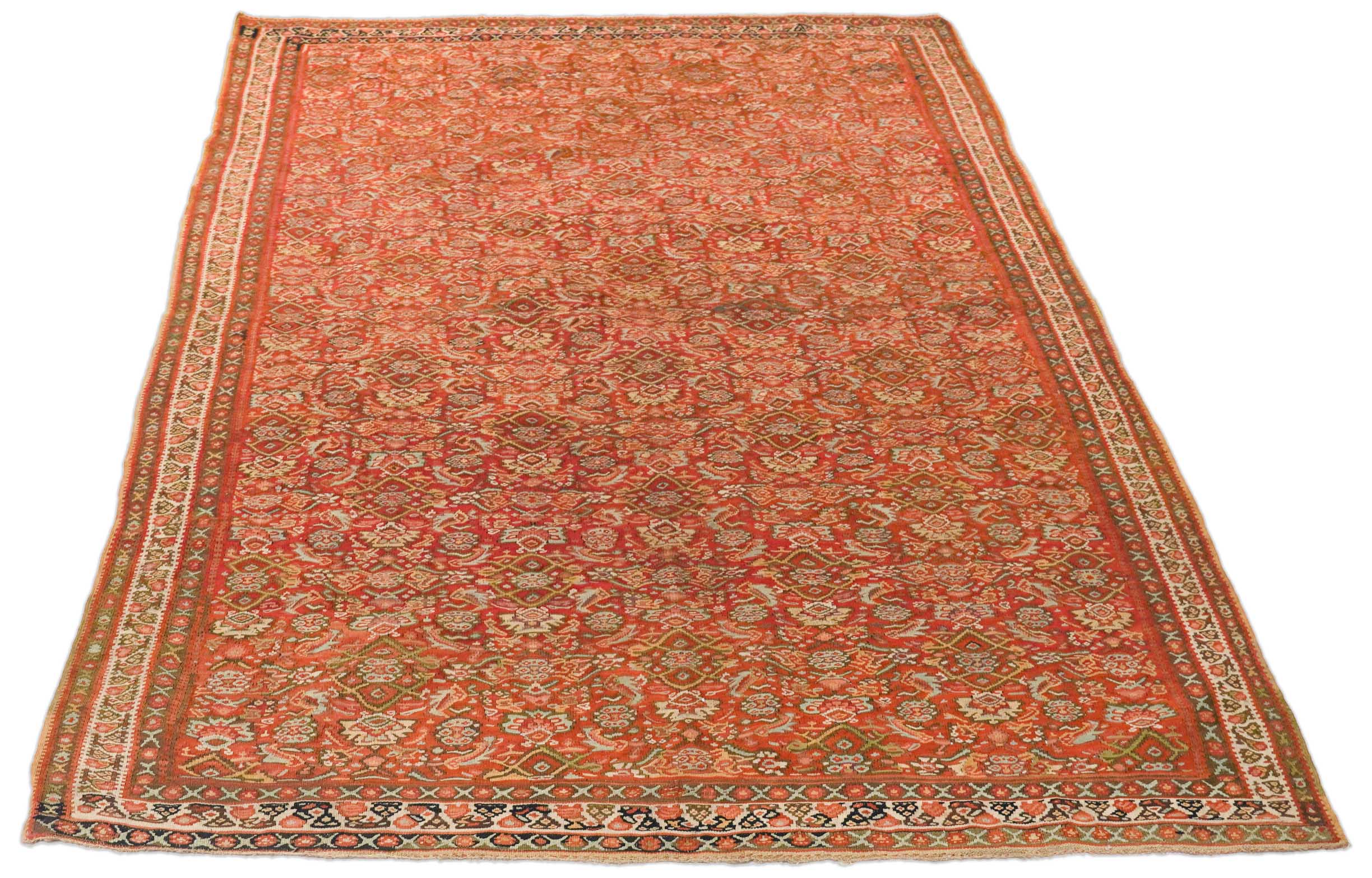 Antiker Senneh Kelim | 182 cm x 134 cm | Nr. Z-3264