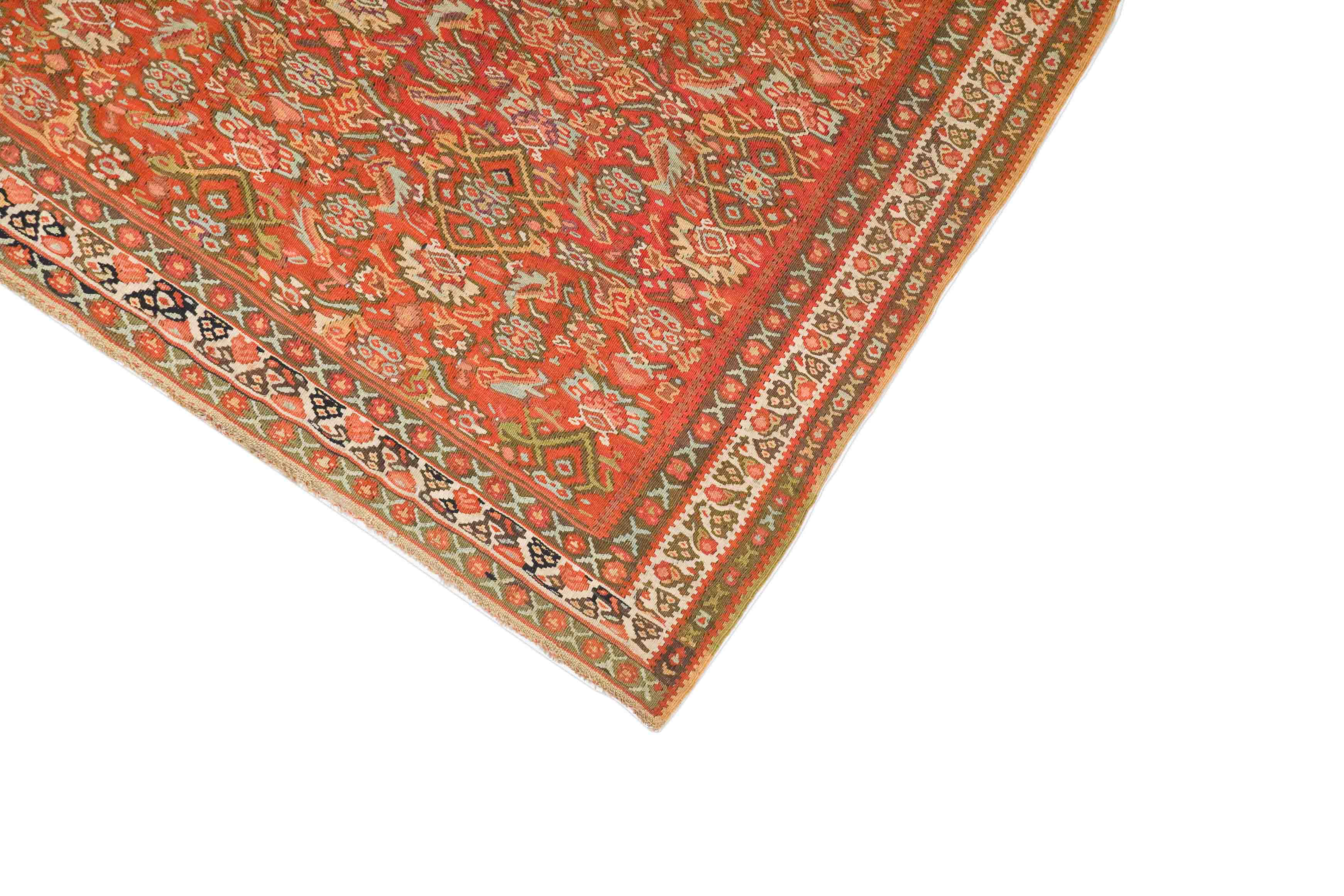 Antiker Senneh Kelim | 182 cm x 134 cm | Nr. Z-3264