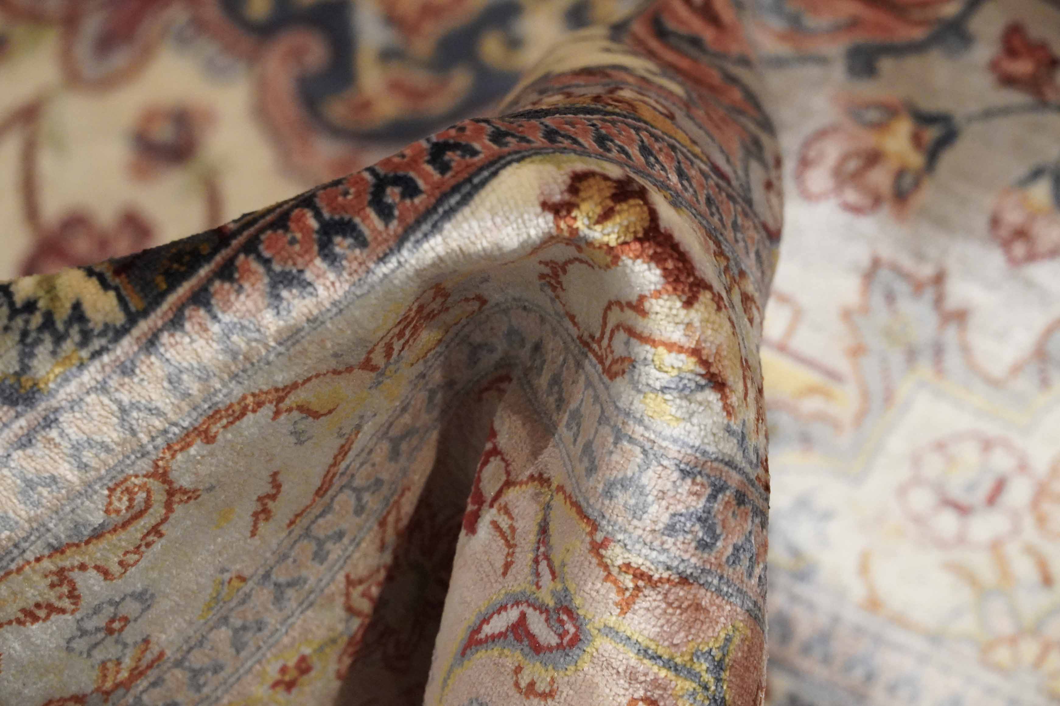 Ghom aus reiner Seide | 302 cm x 203 cm | Nr. Z-3325