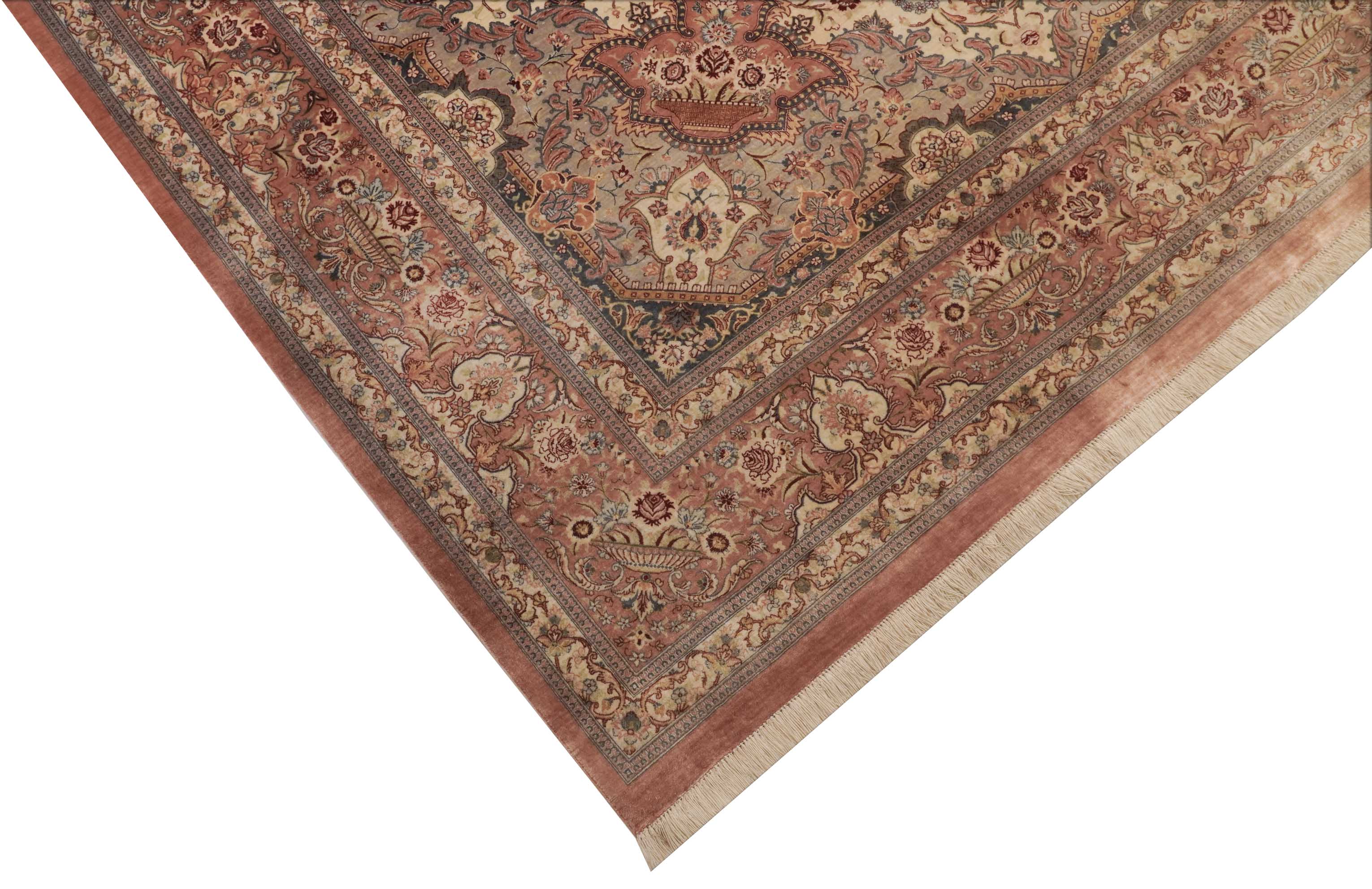 Ghom aus reiner Seide | 302 cm x 203 cm | Nr. Z-3325