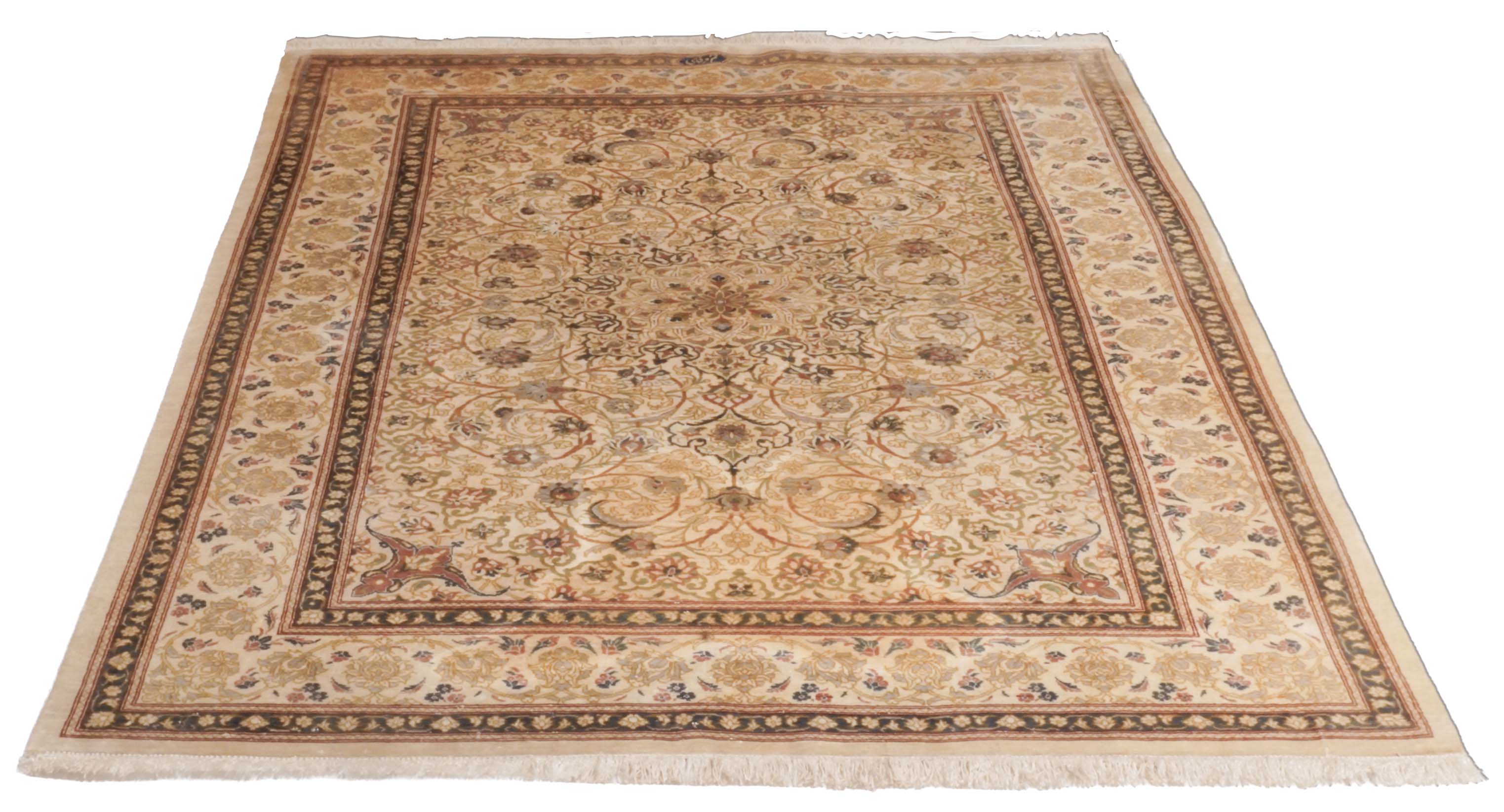 Ghom aus reiner Seide | 147 cm x 100 cm | Nr. Z-3566