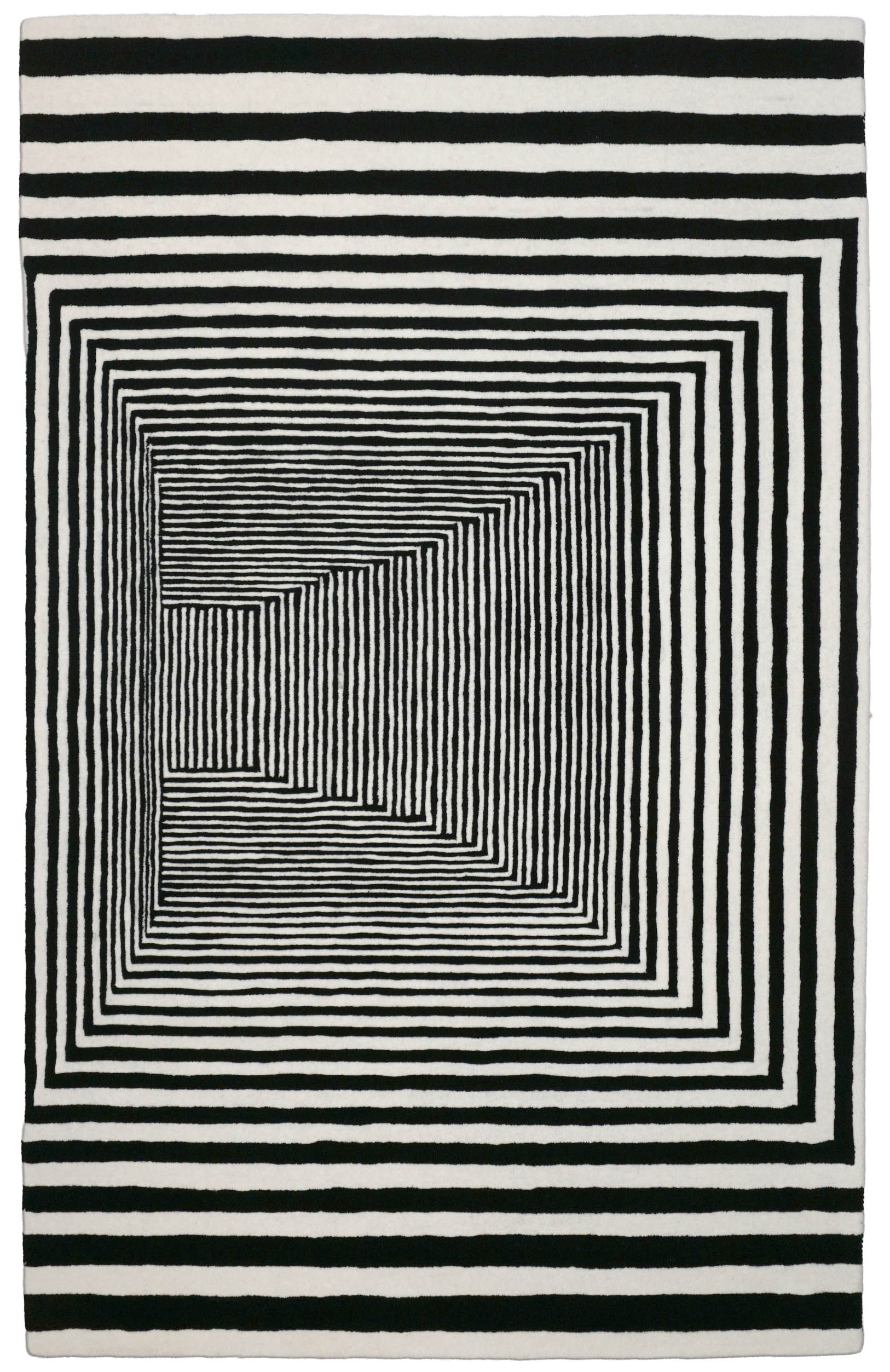 Handgetufteter Moderner Designer Teppich | 244 cm x 152 cm | Nr. Z-3904