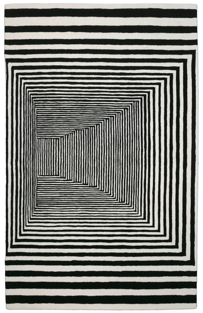 Handgetufteter Moderner Designer Teppich | 244 cm x 152 cm | Nr. Z-3904