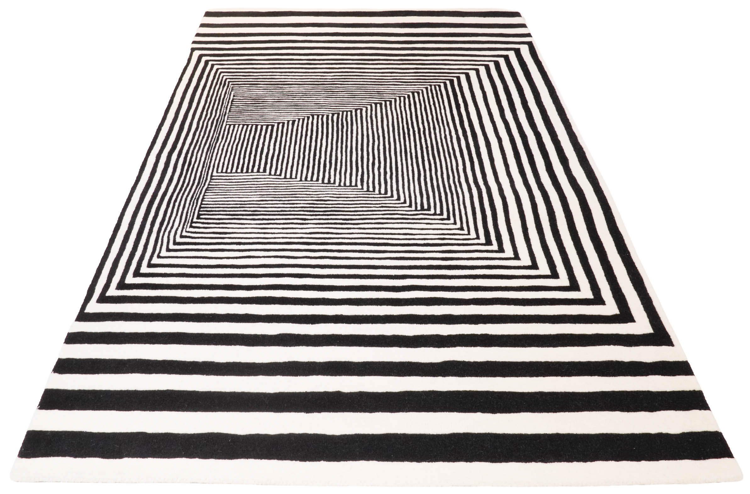 Handgetufteter Moderner Designer Teppich | 244 cm x 152 cm | Nr. Z-3904