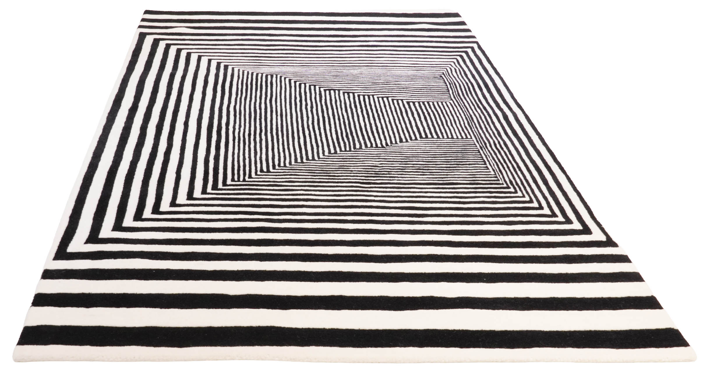 Handgetufteter Moderner Designer Teppich | 244 cm x 152 cm | Nr. Z-3904