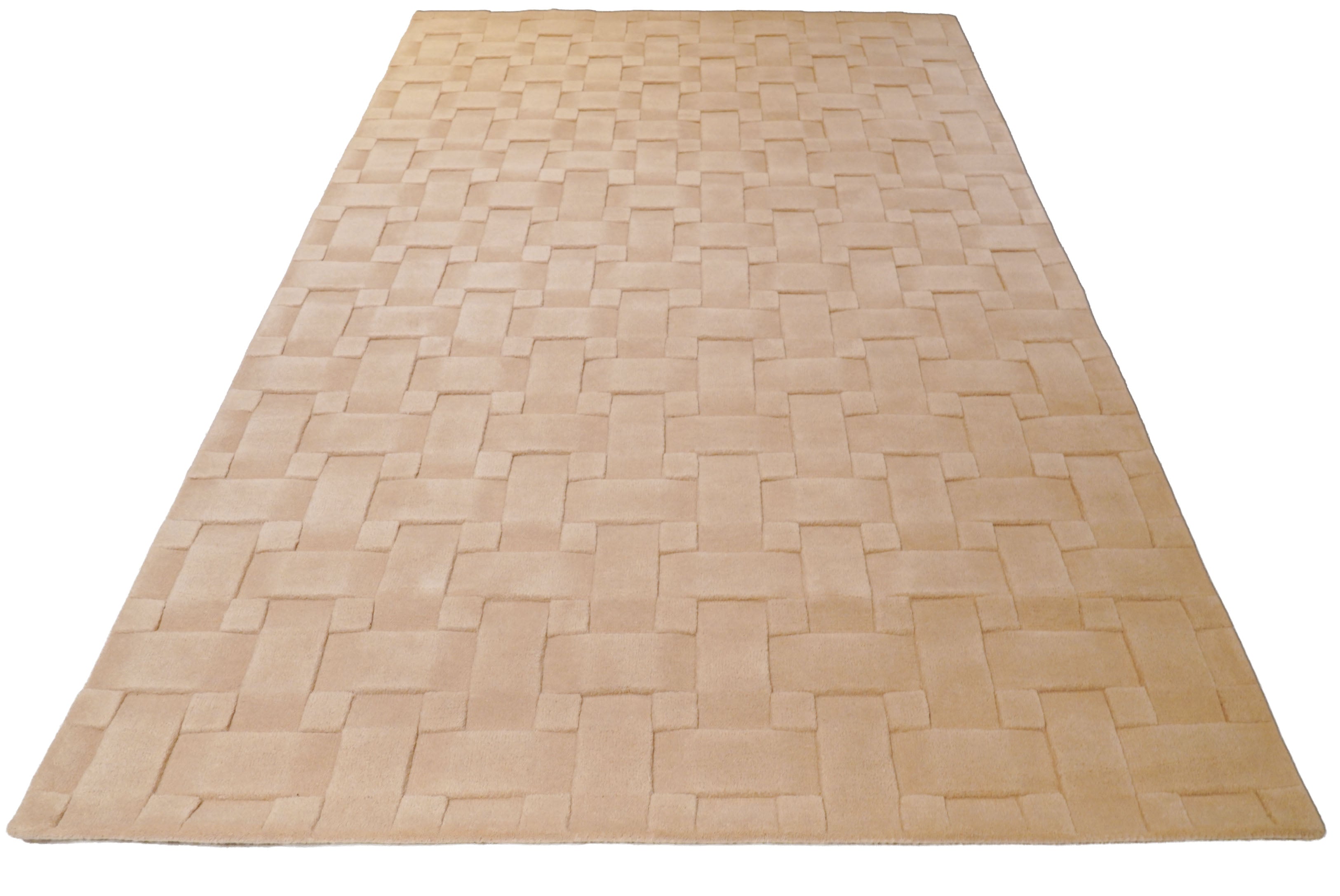 Handgetufteter Moderner Designer Teppich | 244 cm x 152 cm | Nr. Z-3905