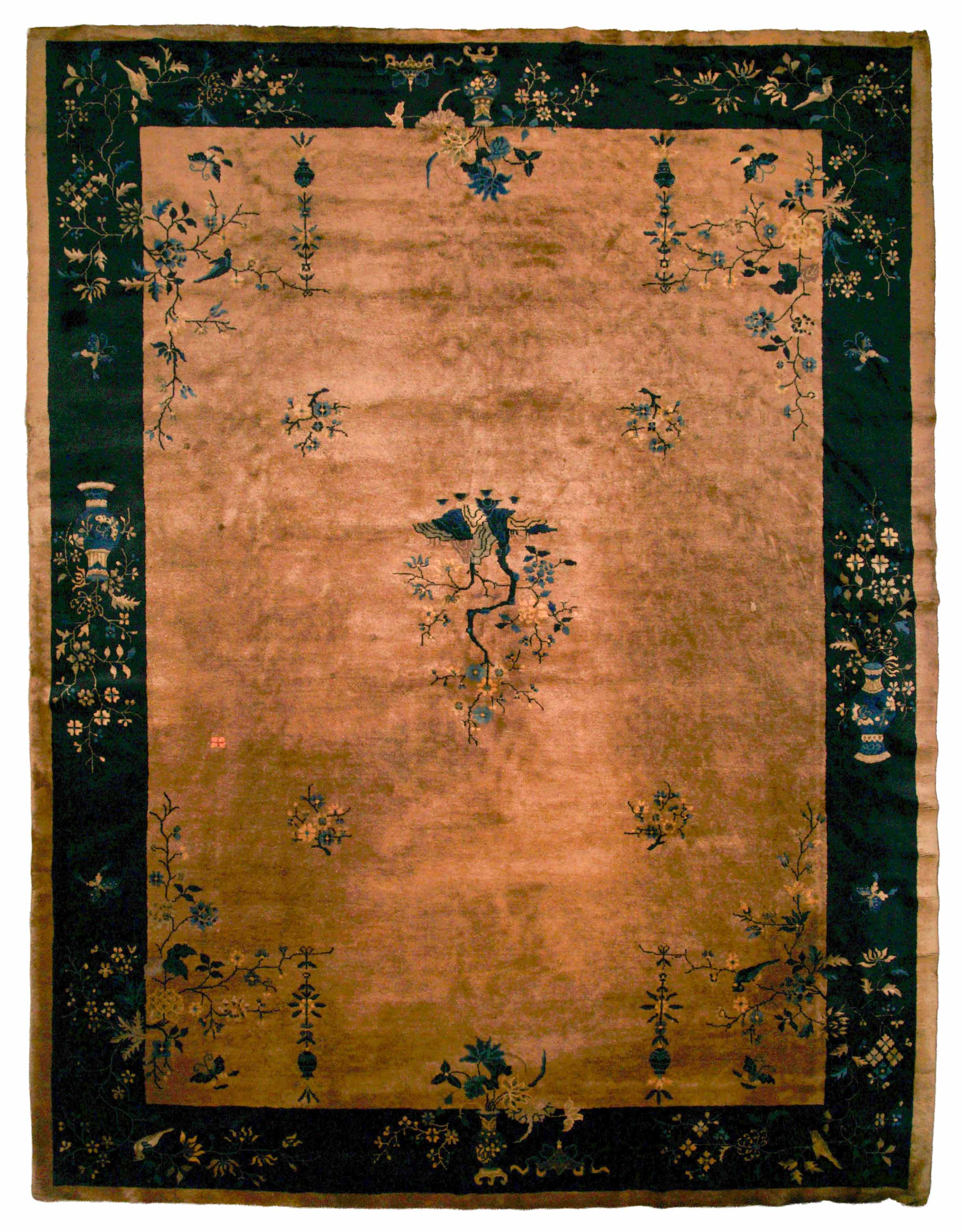 Antiker China Teppich | 406 cm x 311 cm | Nr. Z-4159