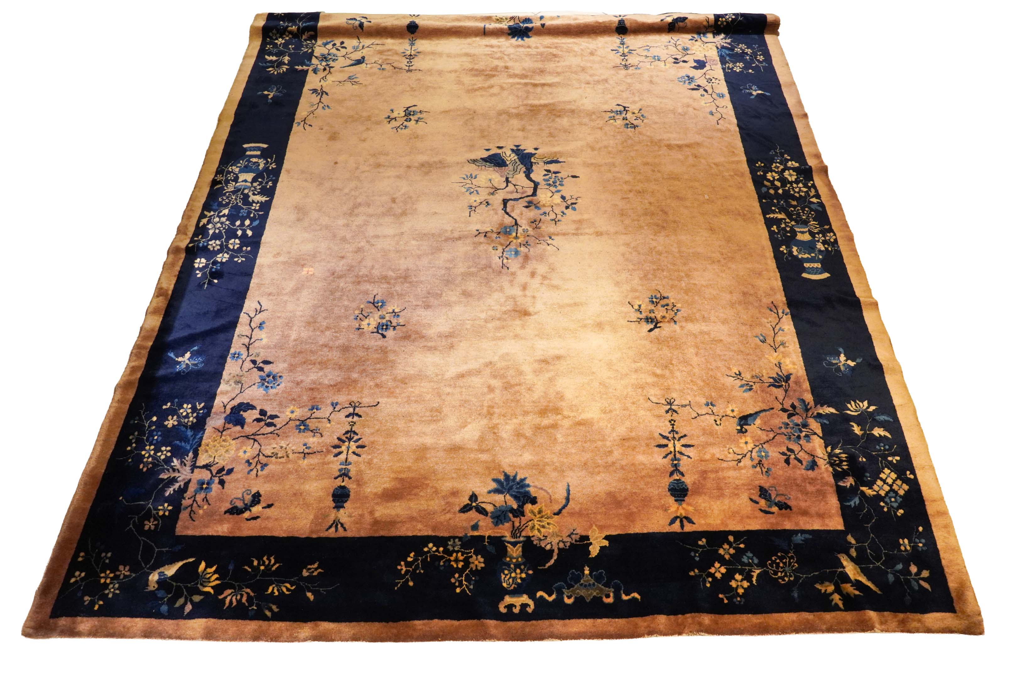 Antiker China Teppich | 406 cm x 311 cm | Nr. Z-4159