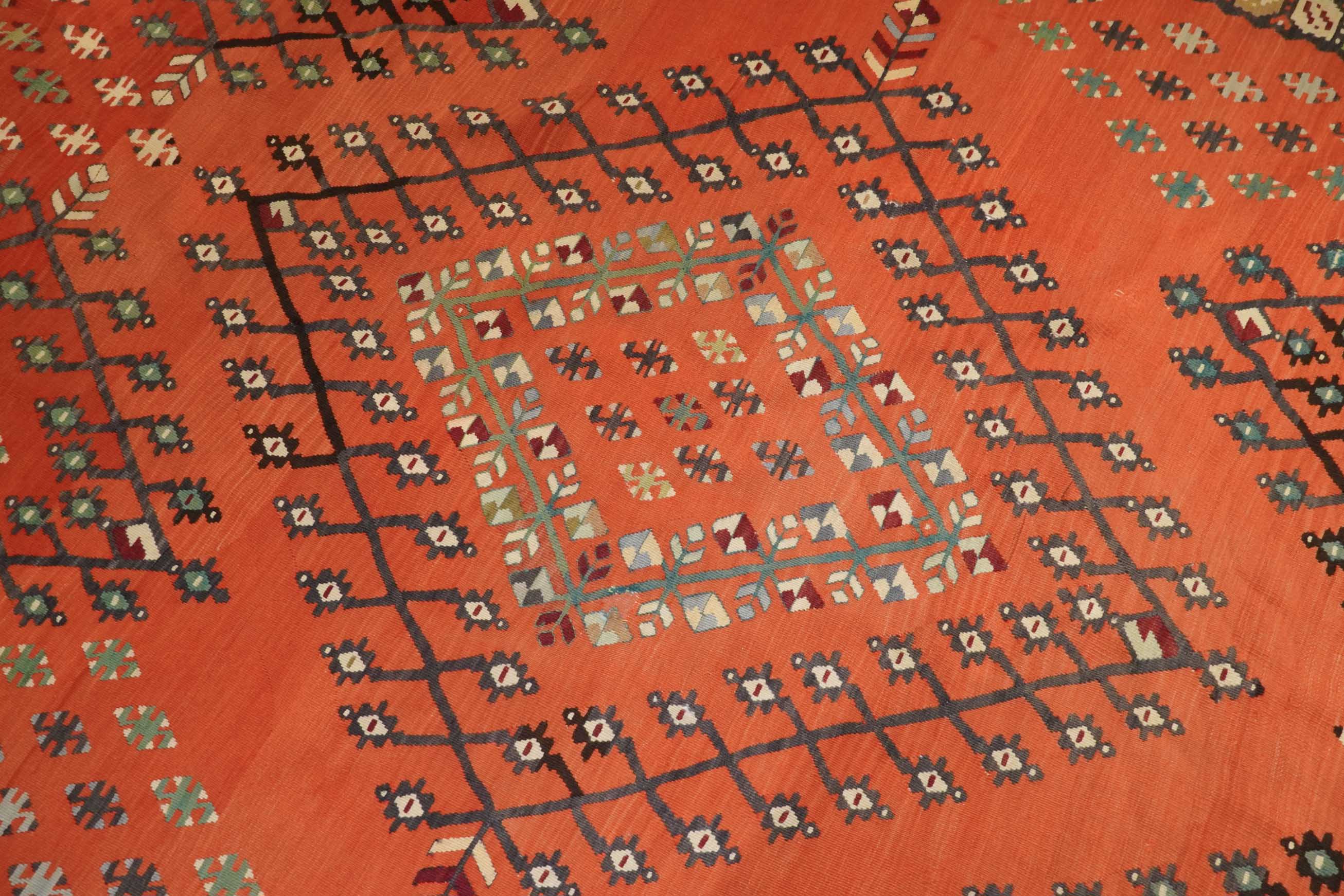 Antiker Kelim | 344 cm x 254 cm | Nr. Z-4274