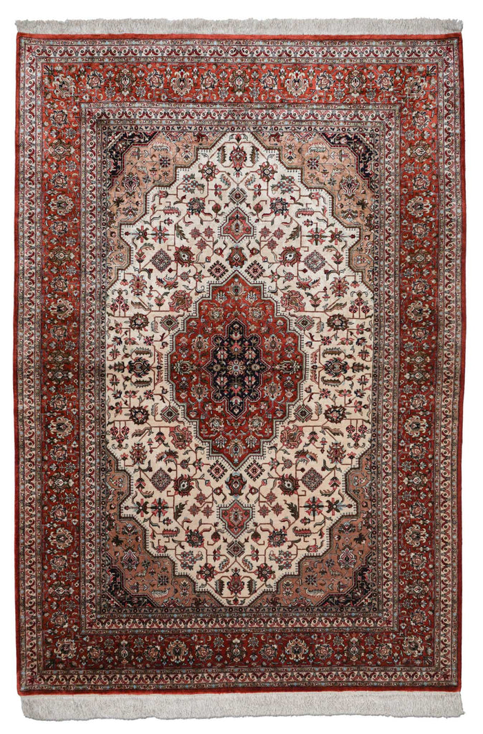 Ghom aus reiner Seide | 207 cm x 142 cm | Nr. Z-4327
