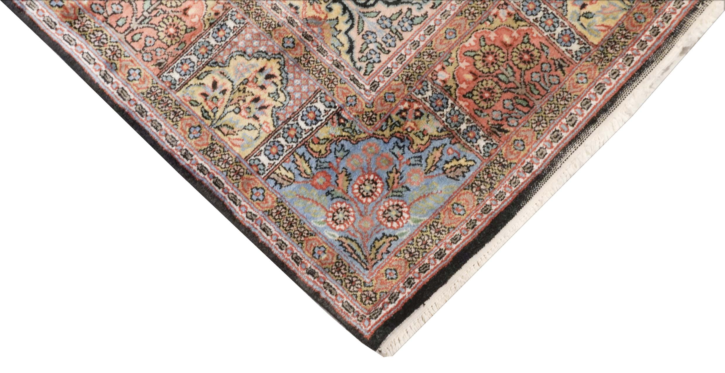 Kaschmir Teppich aus reiner Seide | 176 cm x 121 cm | Nr. Z-4362