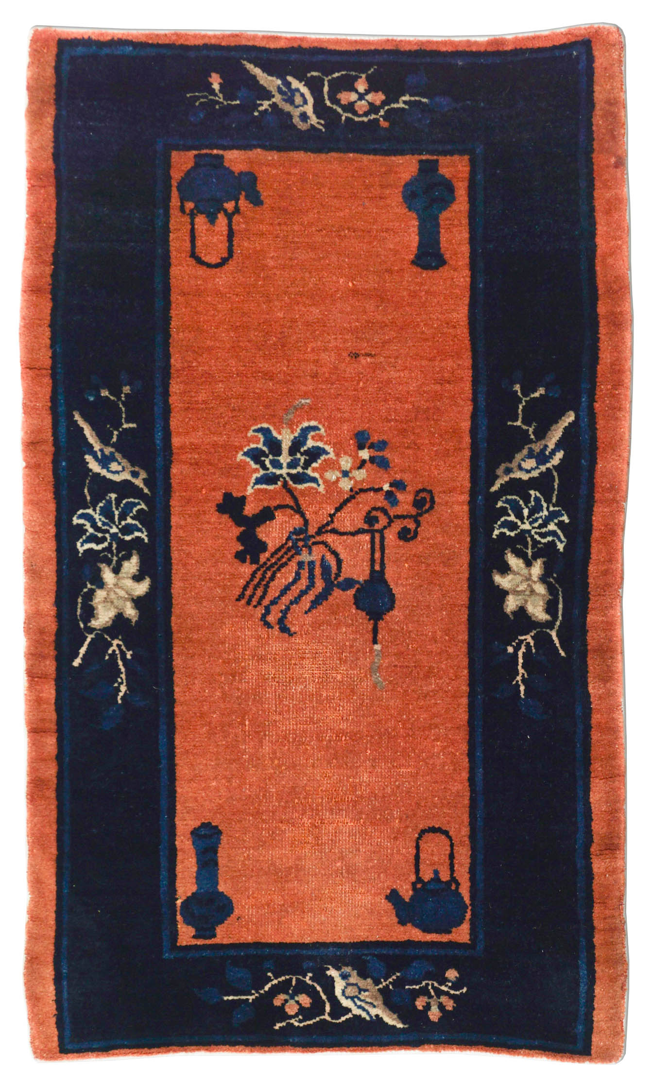 Antiker China Teppich | 122 cm x 72 cm | Nr. Z-4503