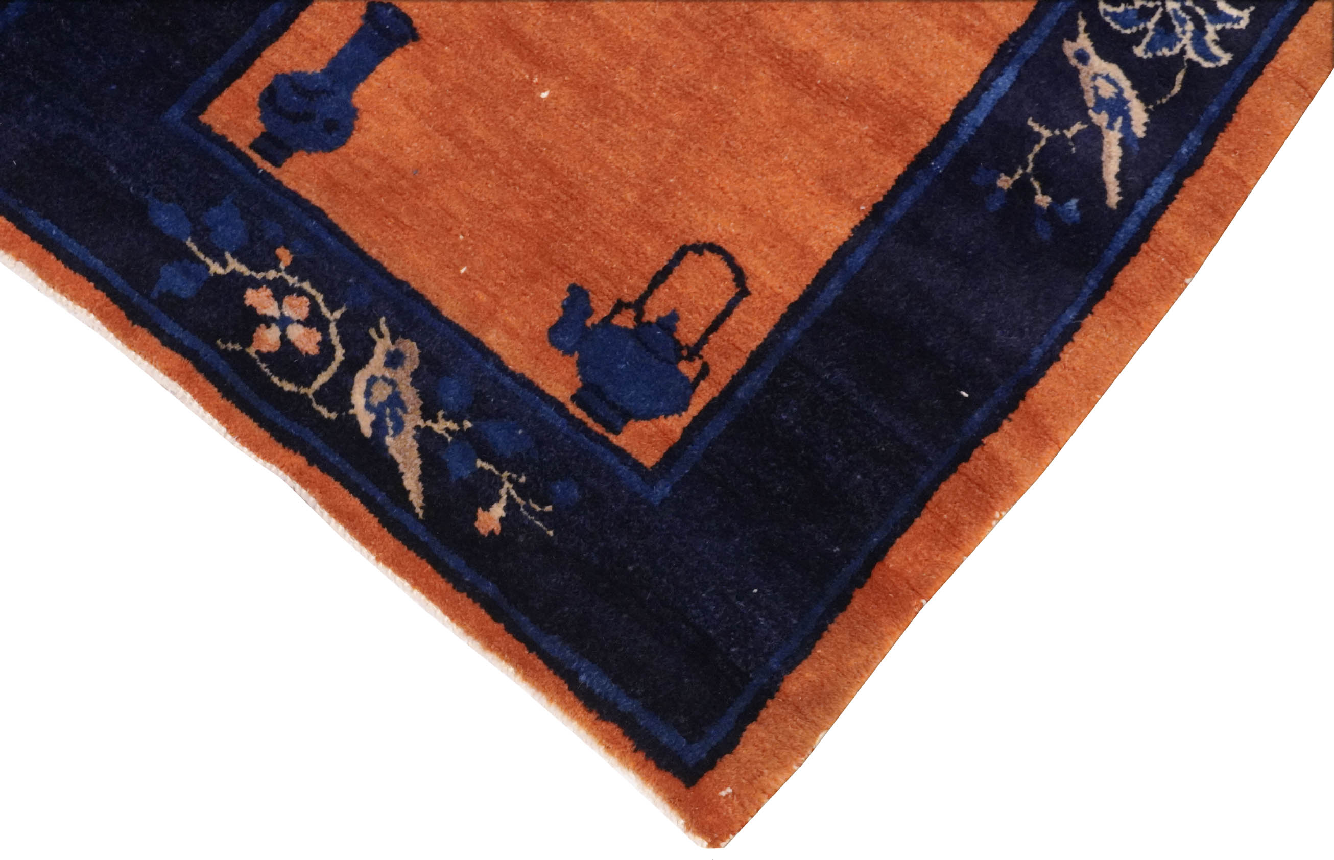 Antiker China Teppich | 122 cm x 72 cm | Nr. Z-4503
