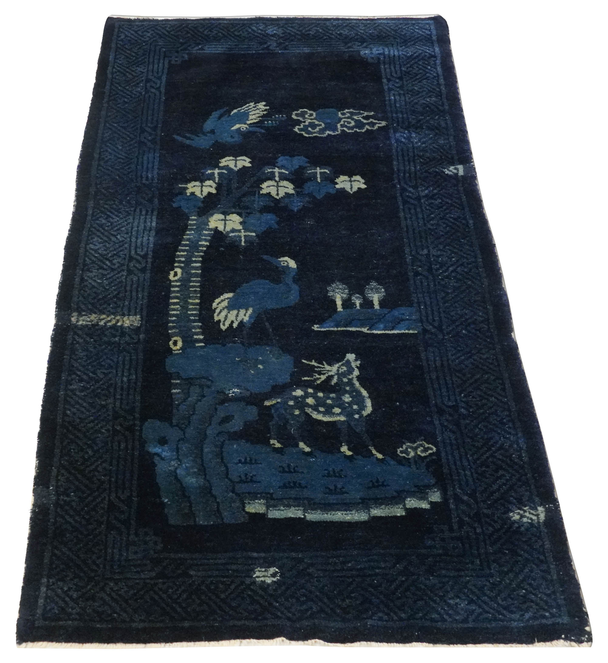 Antiker China Teppich | 144 cm x 74 cm | Nr. Z-4504