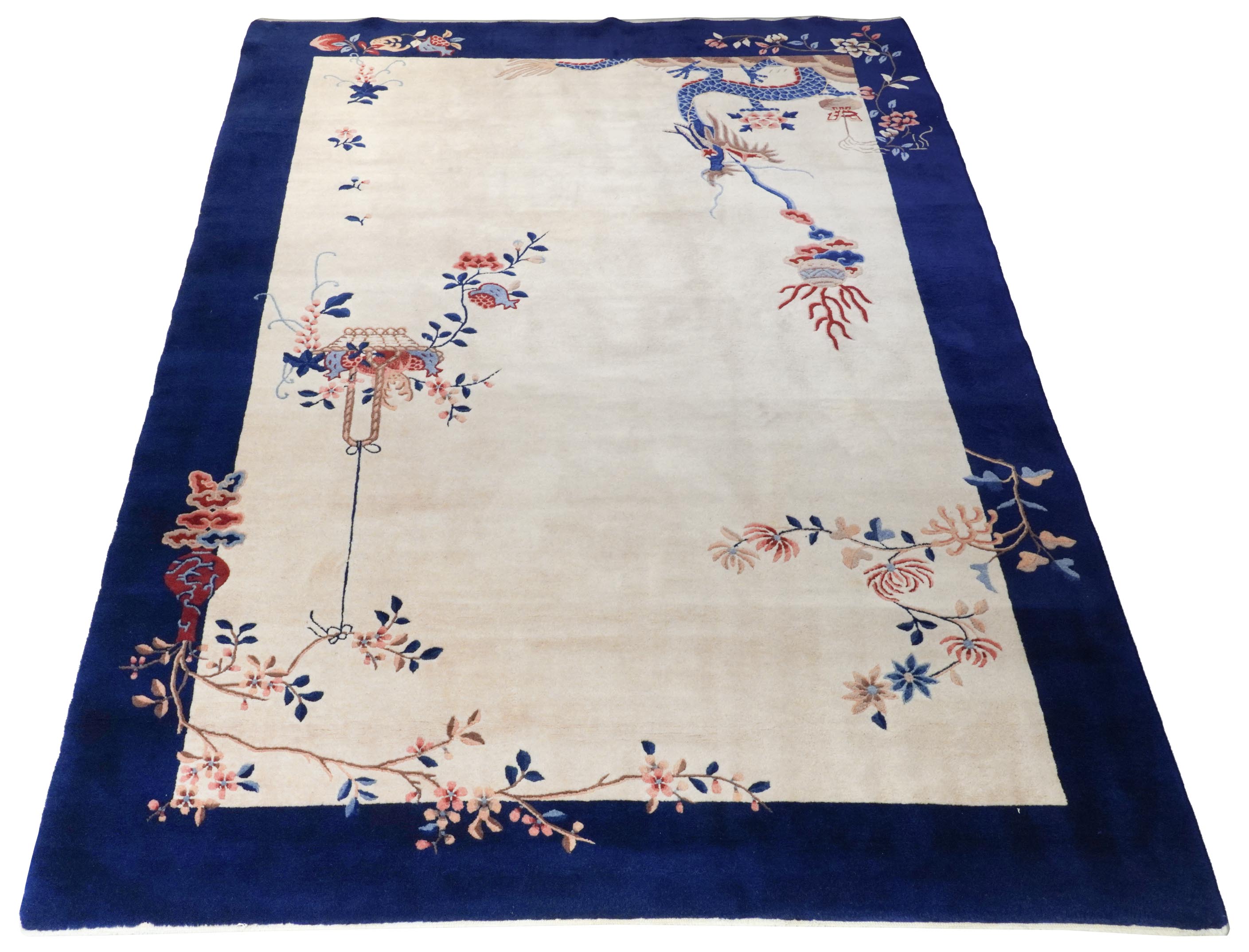 Alter China Teppich | 261 cm x 186 cm | Nr. Z-4508