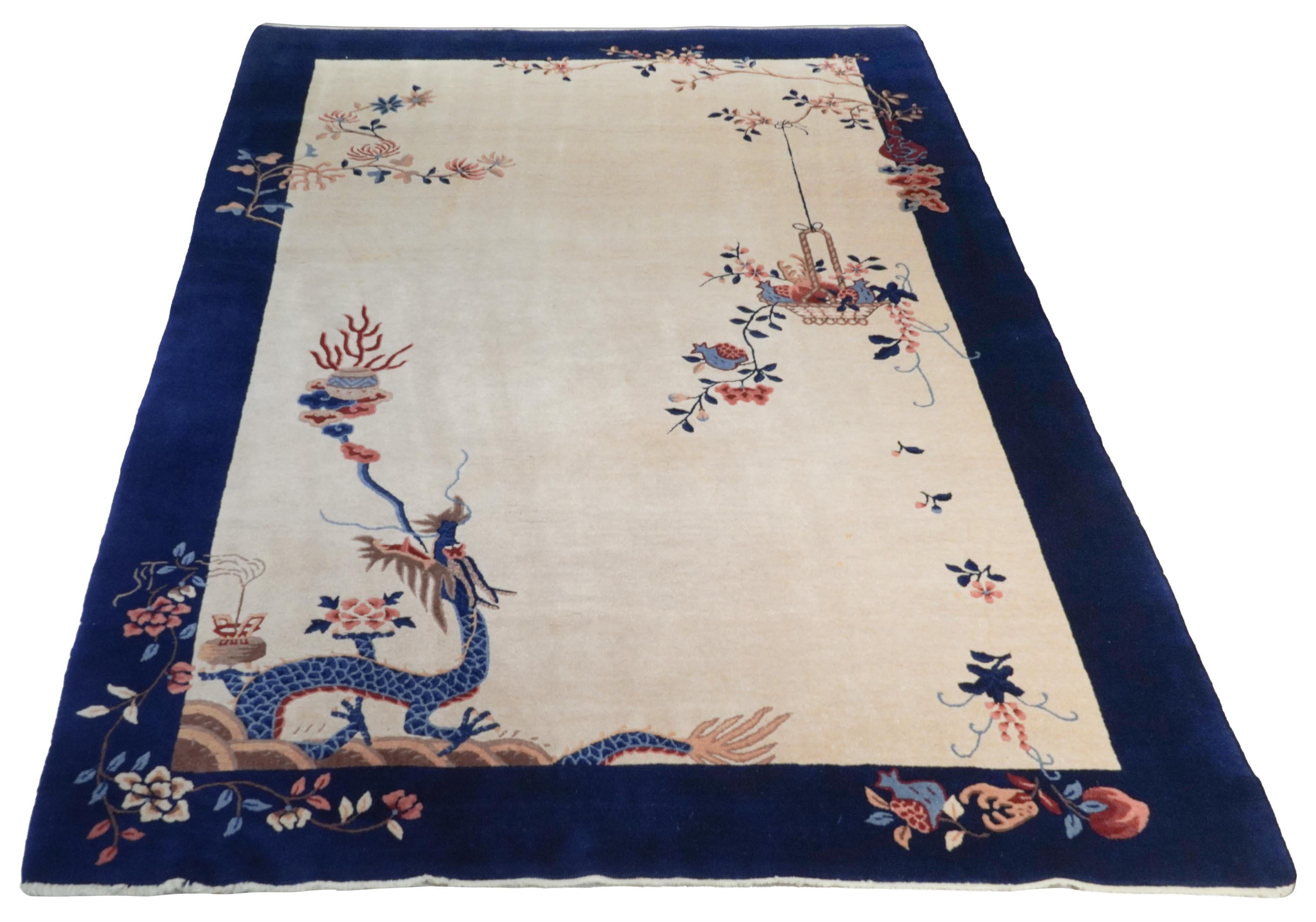 Alter China Teppich | 261 cm x 186 cm | Nr. Z-4508