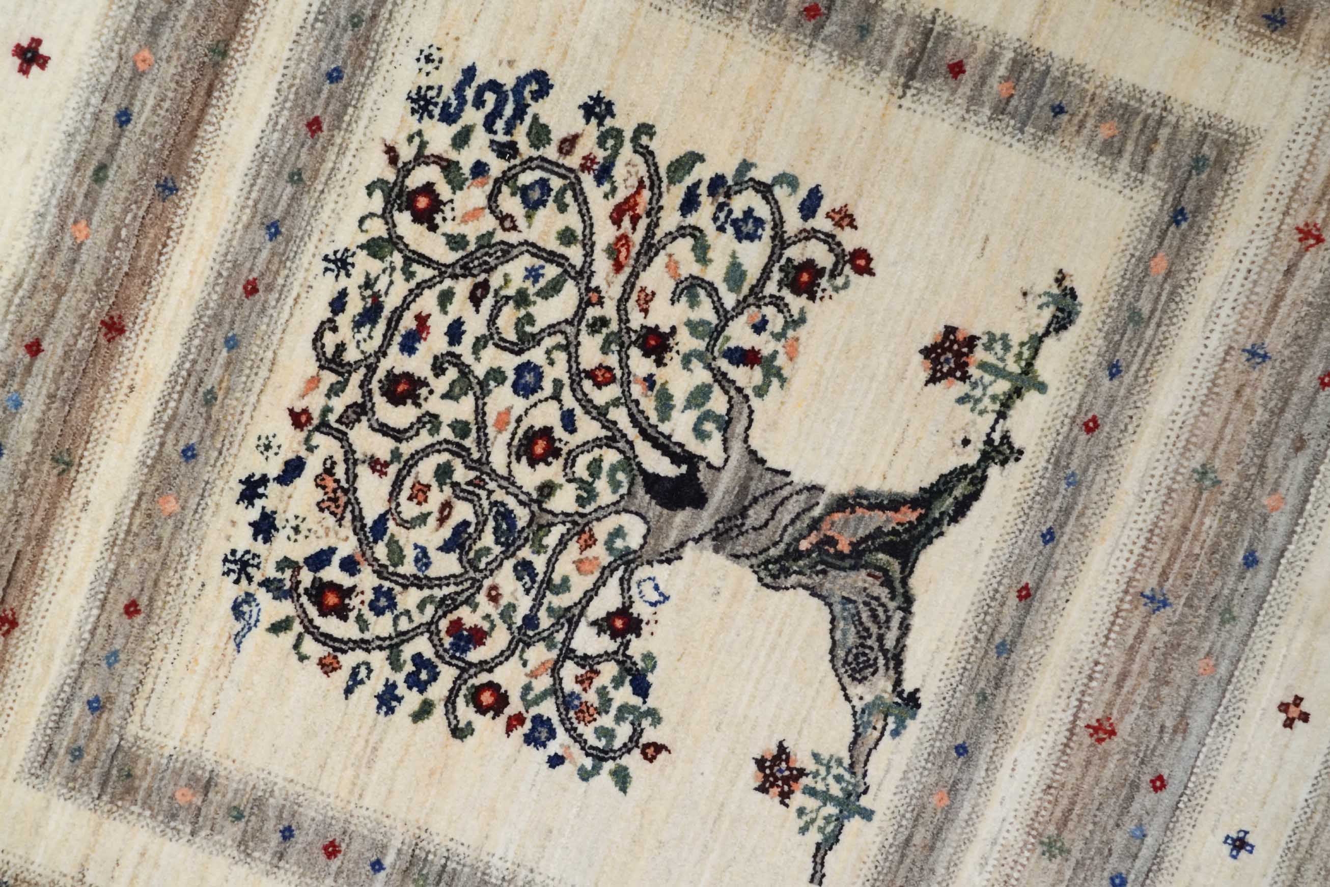 Indischer Gabbeh | 200 cm x 193 cm | Nr. Z-4599
