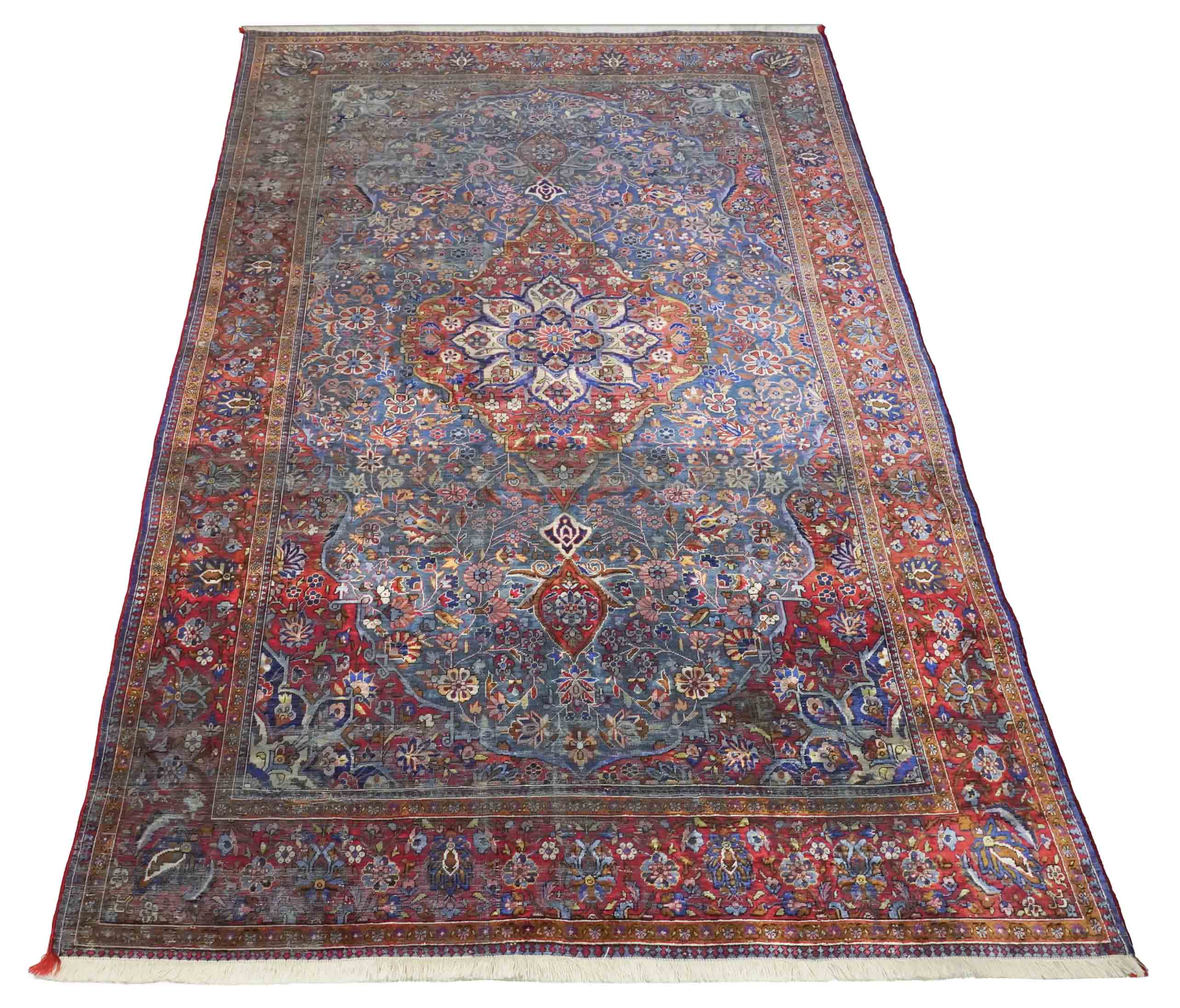 Keshan aus reiner Seide | 204 cm x 126 cm | Nr. Z-4603