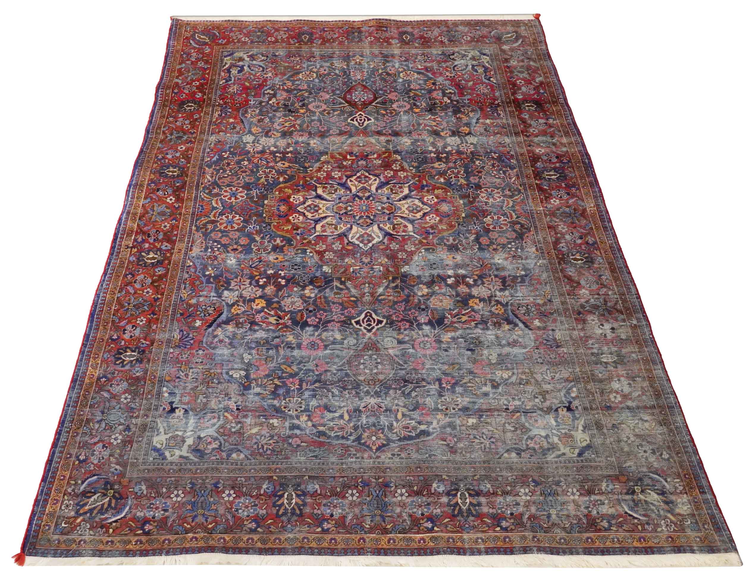 Keshan aus reiner Seide | 204 cm x 126 cm | Nr. Z-4603