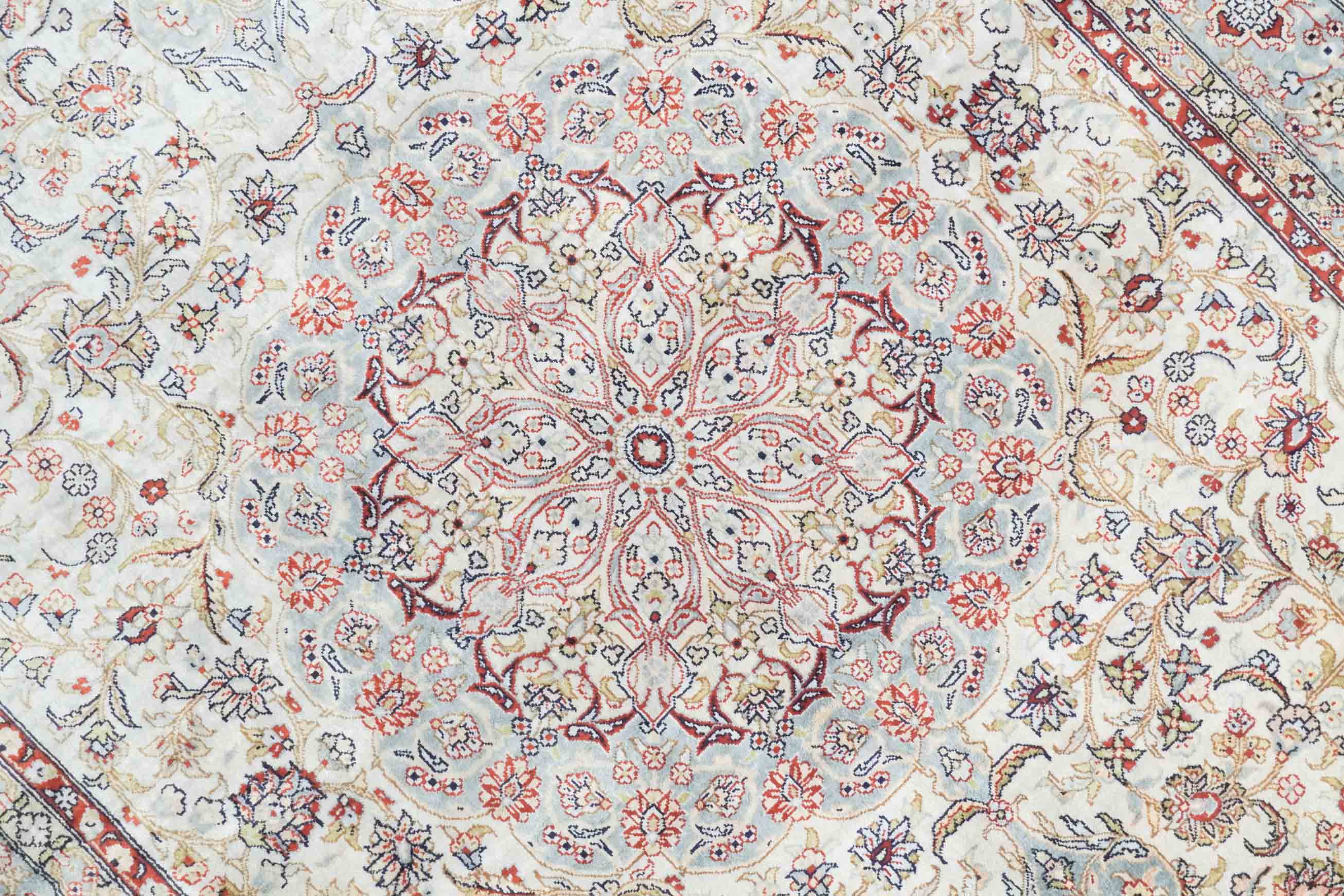 Chinesischer Hereke aus reiner Seide | 154 cm x 94 cm | Nr. Z-4614